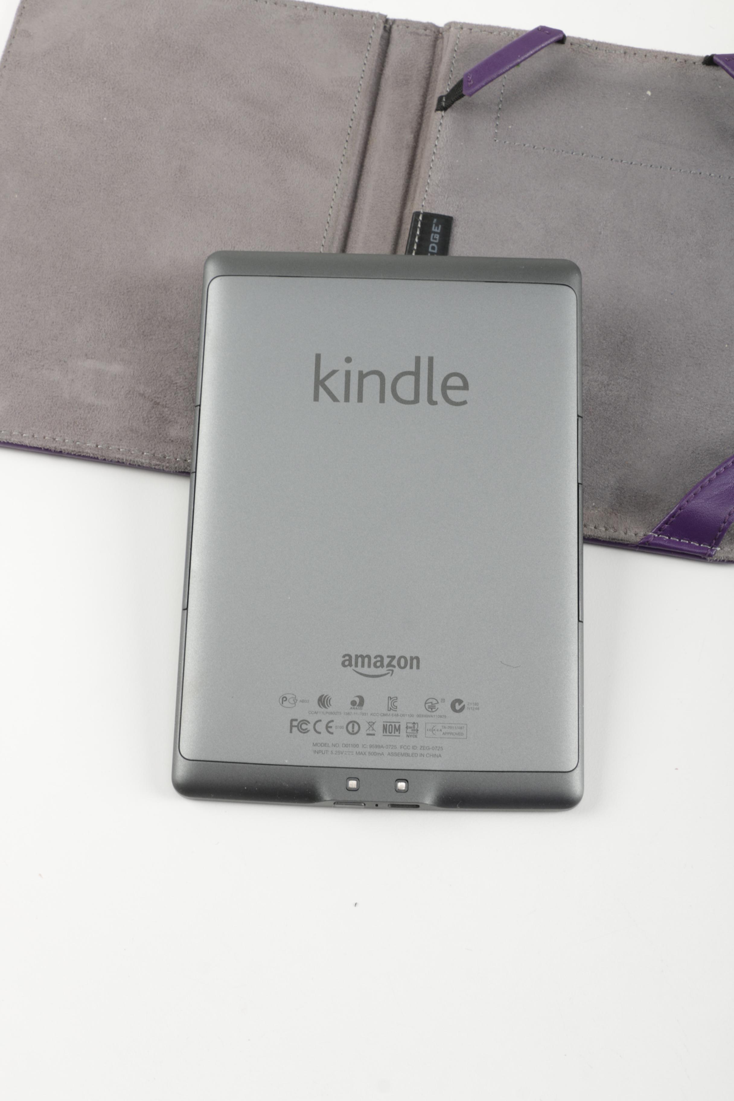 Pair of Kindles with Cases