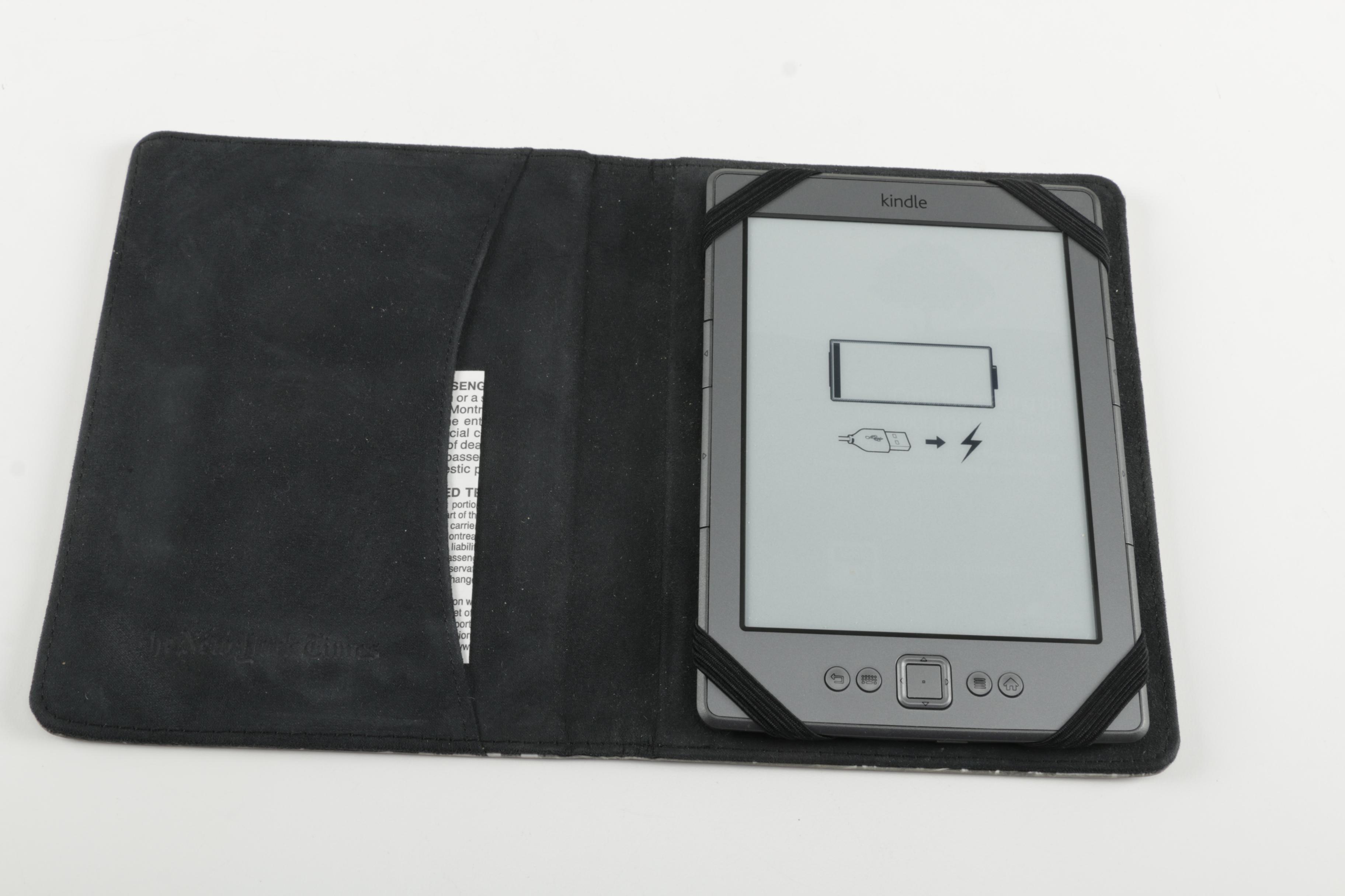 Pair of Kindles with Cases