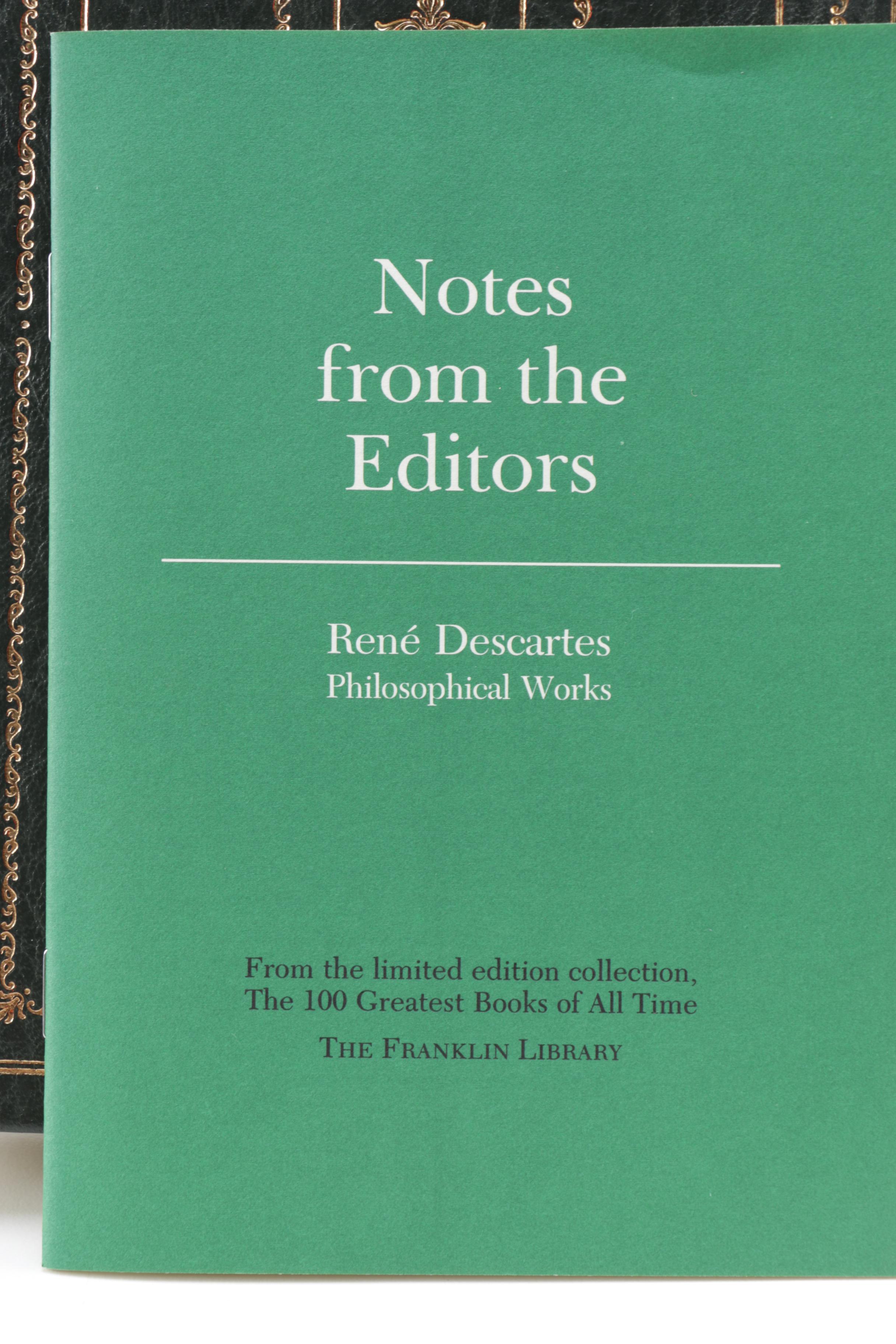 Franklin Library Editions of French Works