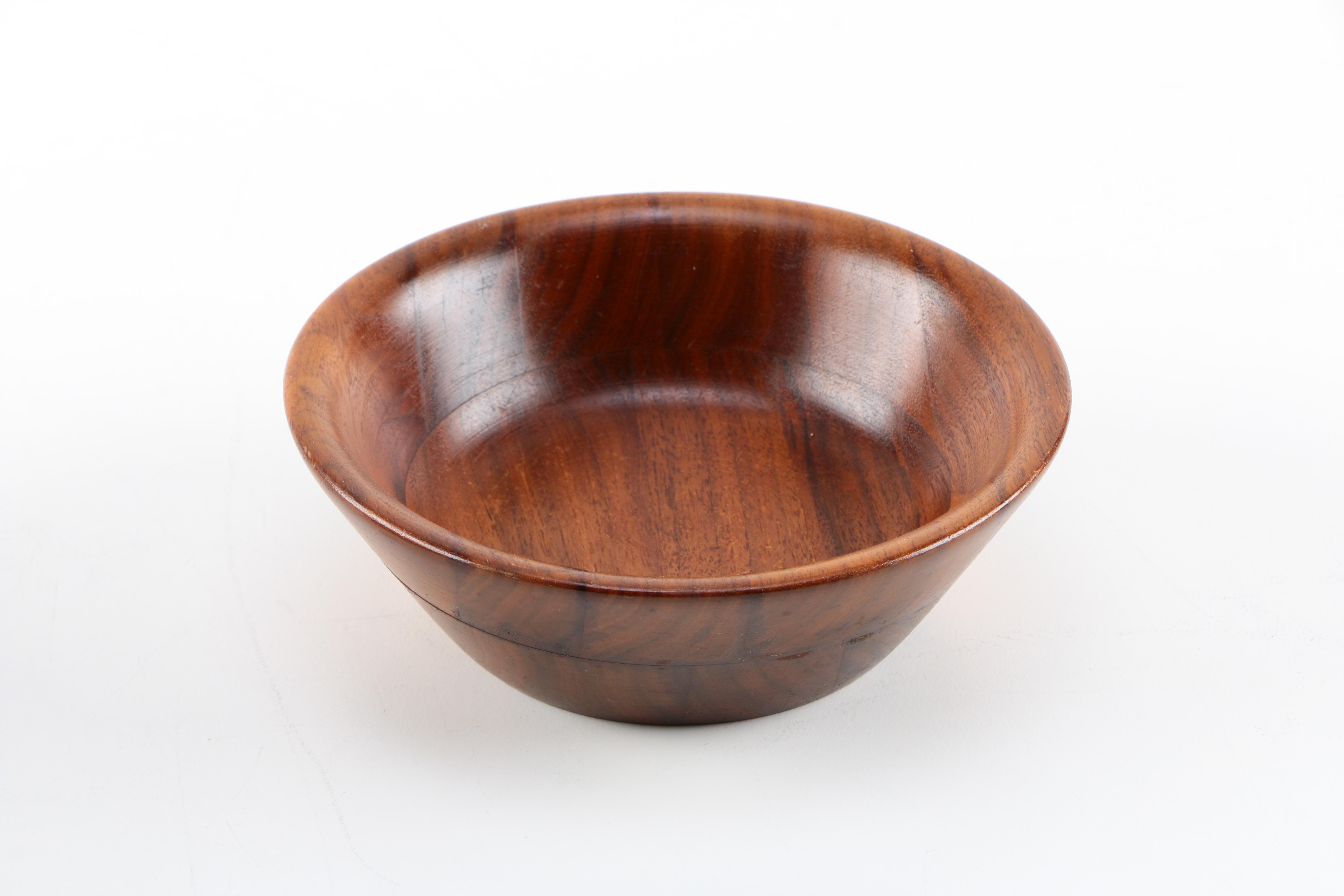 Teak Salad Bowl Set