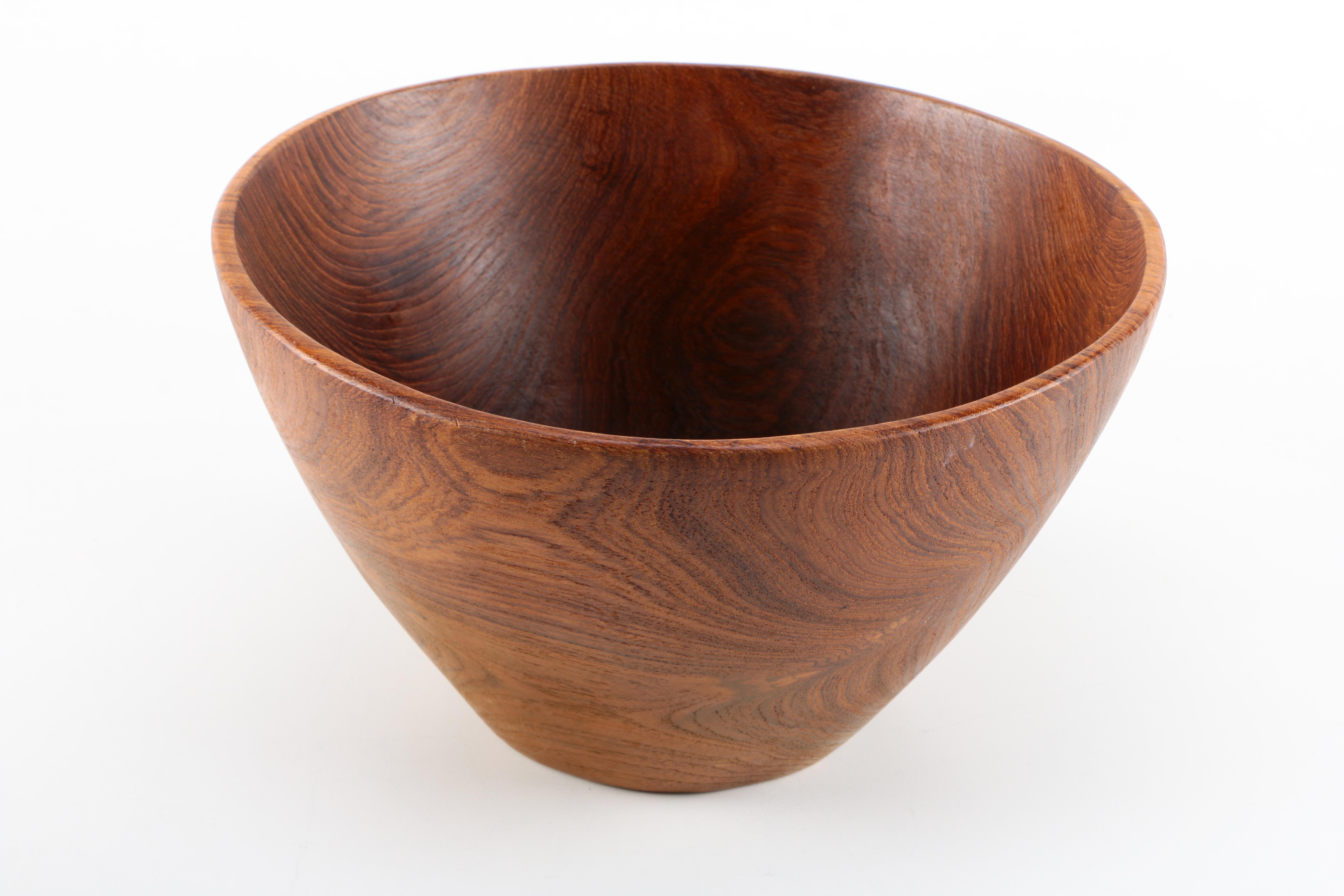 Teak Salad Bowl Set