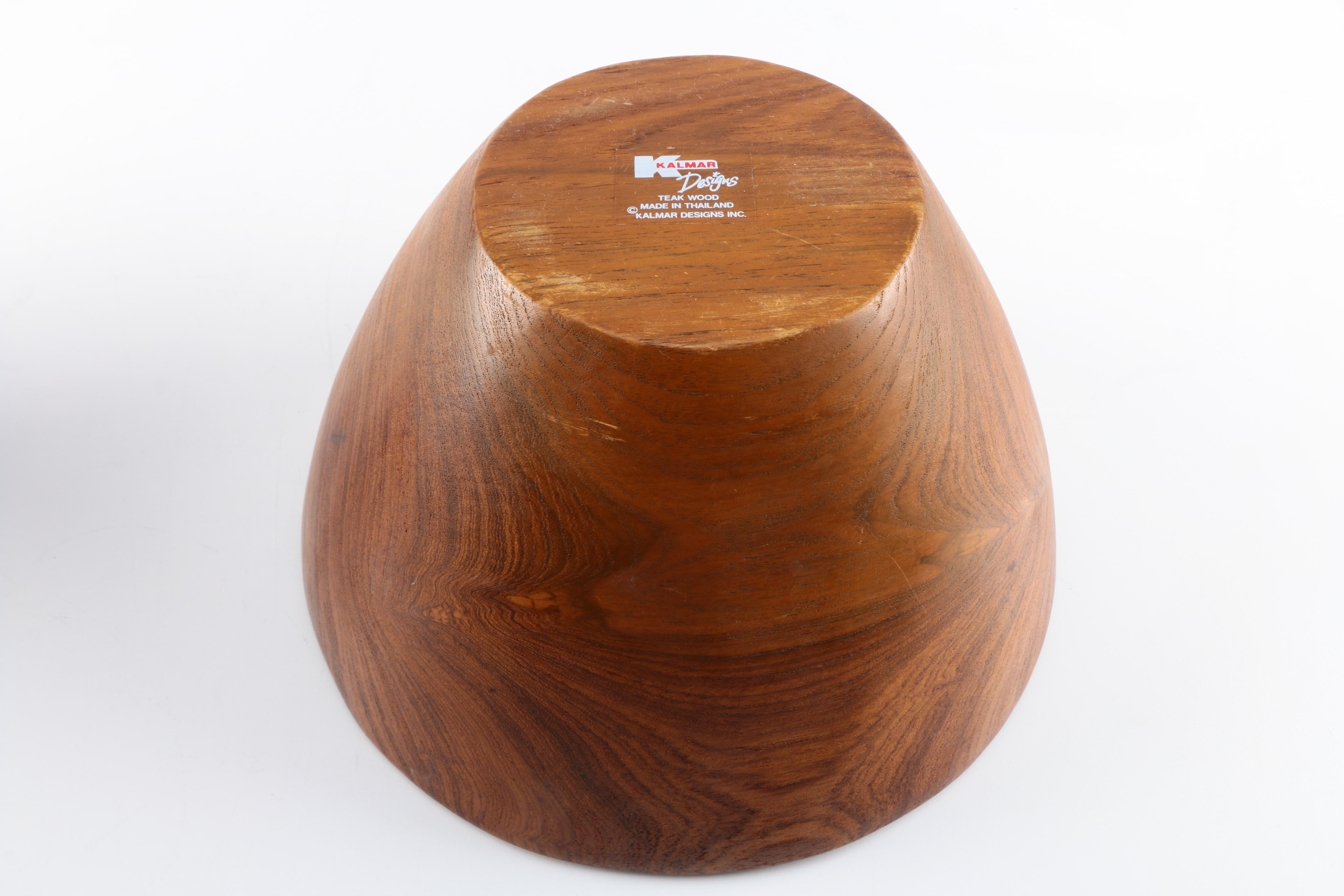 Teak Salad Bowl Set