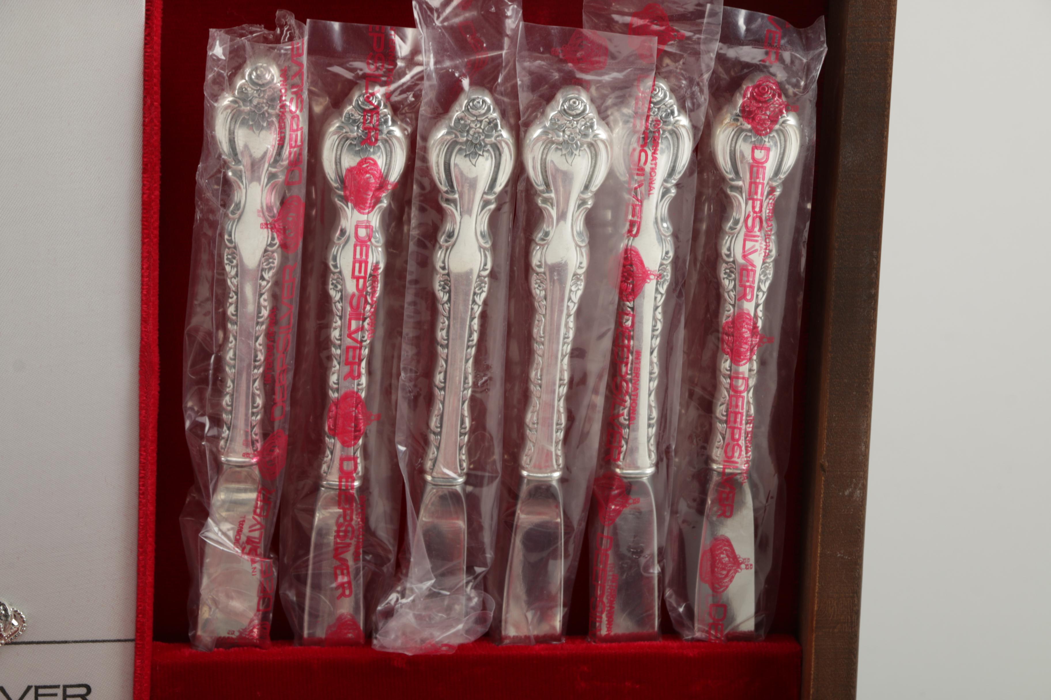 International Silver Co. Deep Silver "Countess" Flatware Set