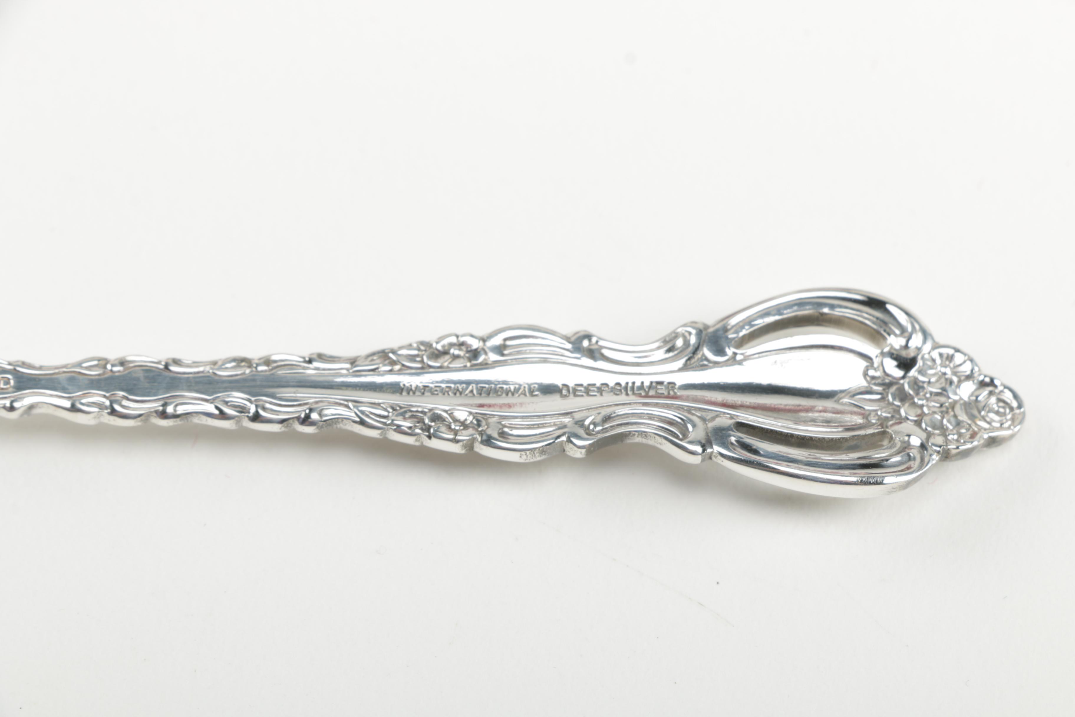 International Silver Co. Deep Silver "Countess" Flatware Set