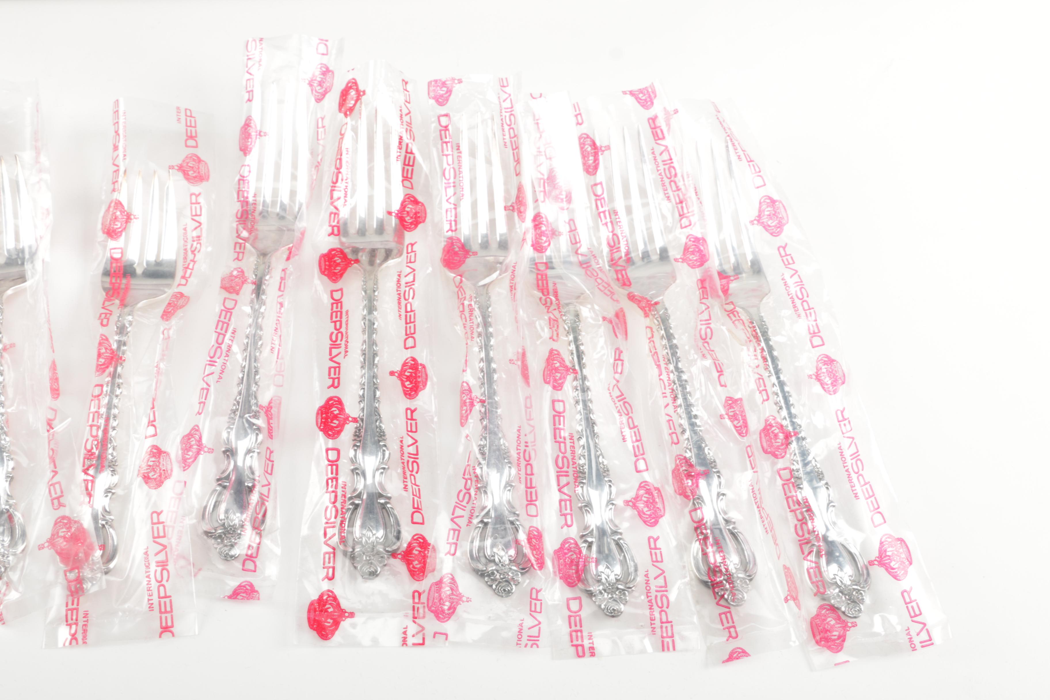 International Silver Co. Deep Silver "Countess" Flatware Set