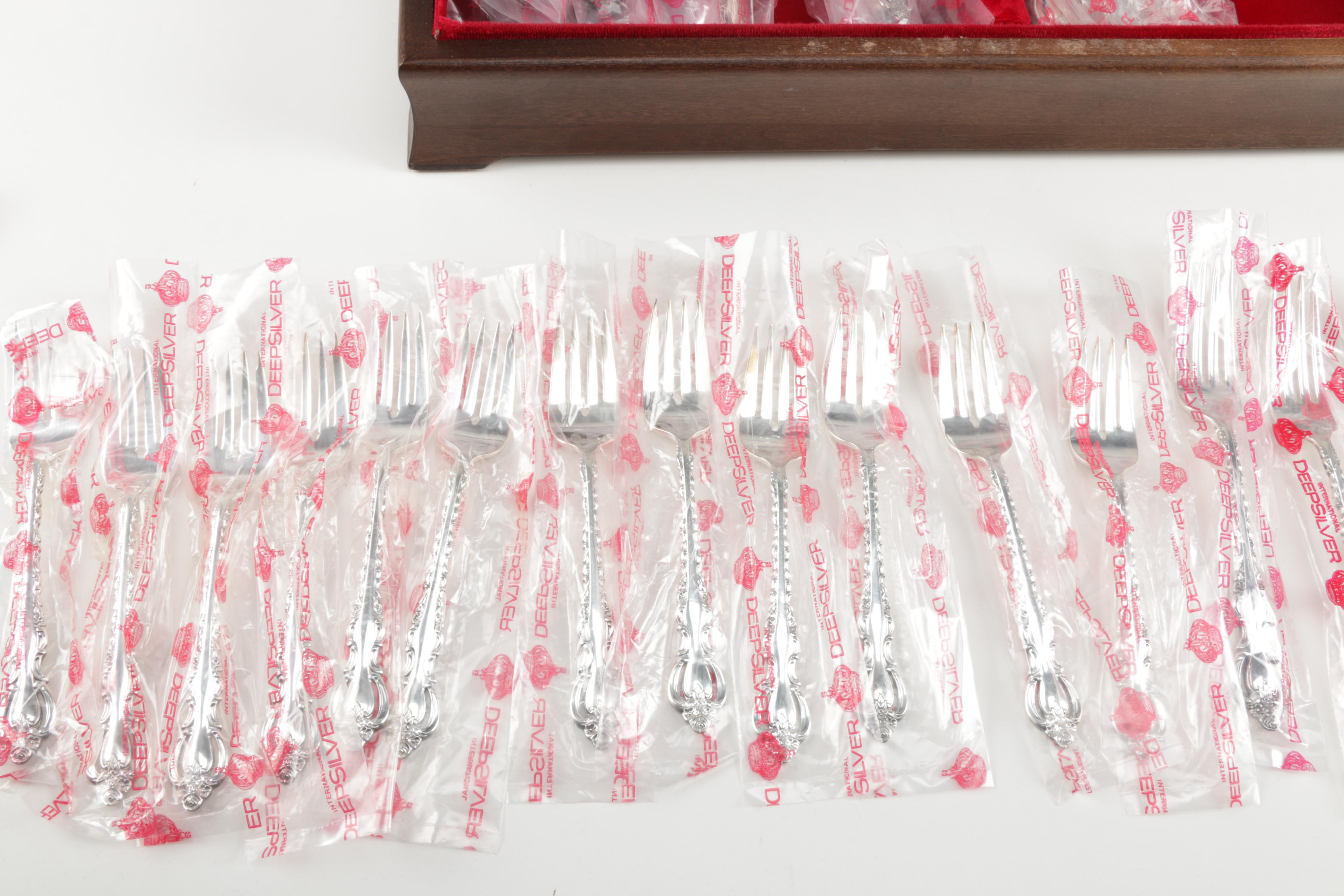 International Silver Co. Deep Silver "Countess" Flatware Set