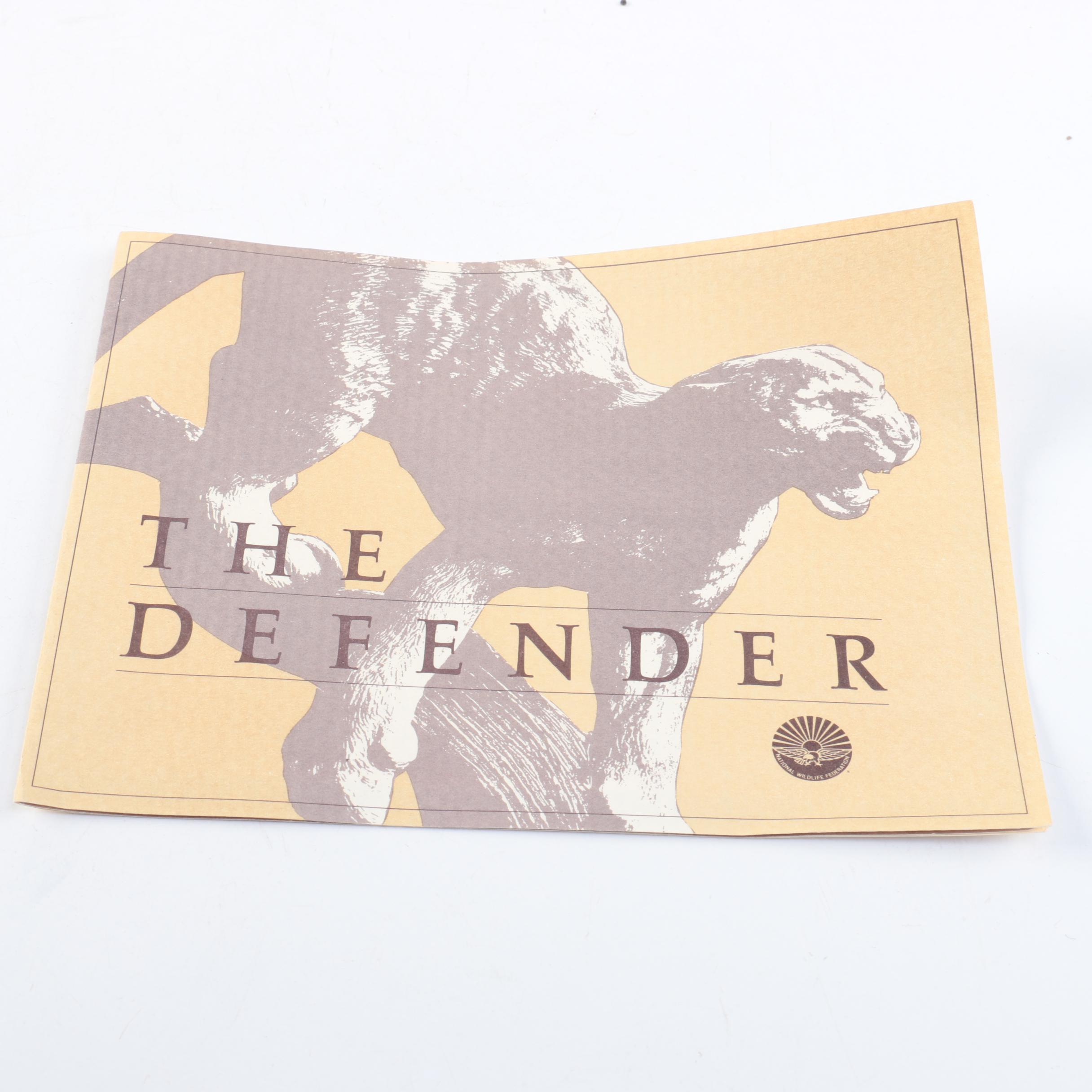 Franklin Mint Porcelain Cougar Figurine