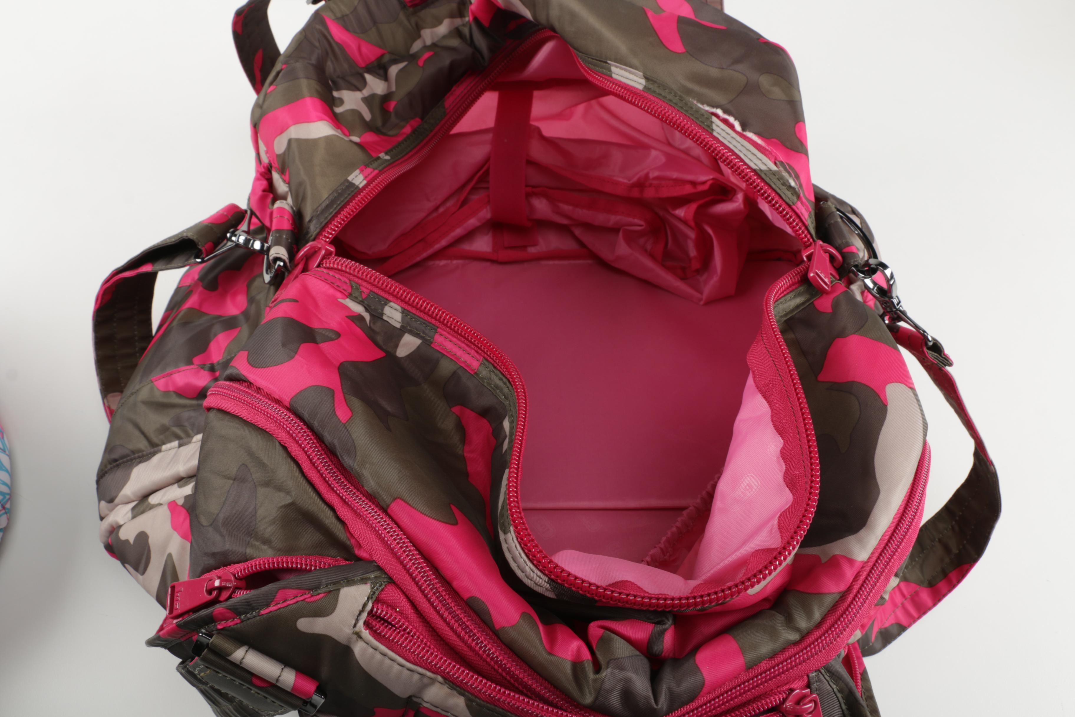 Two Northface Bookbags and Two Assorted Bags