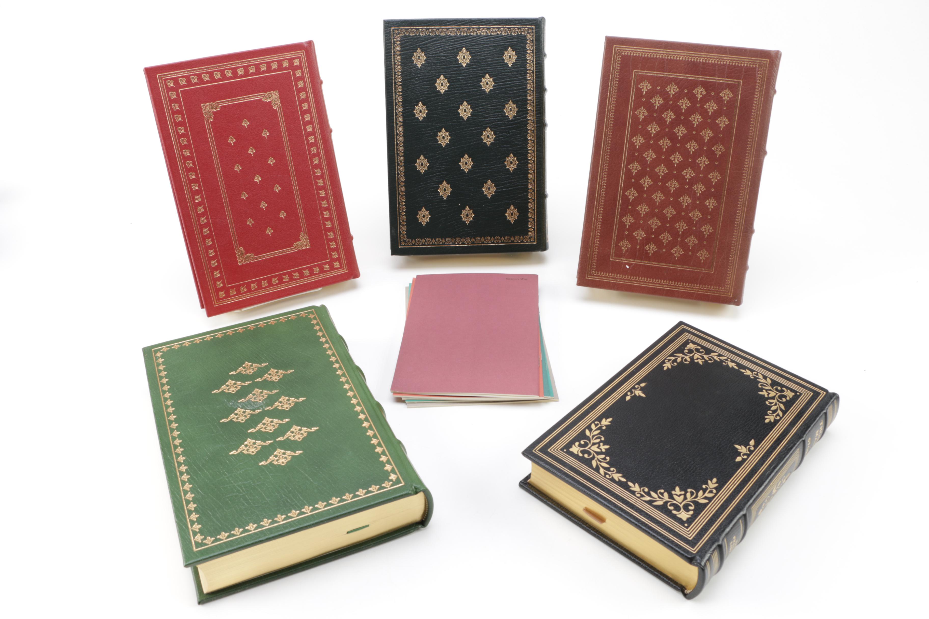 Franklin Library "100 Greatest Books of All Time" Books Including Proust