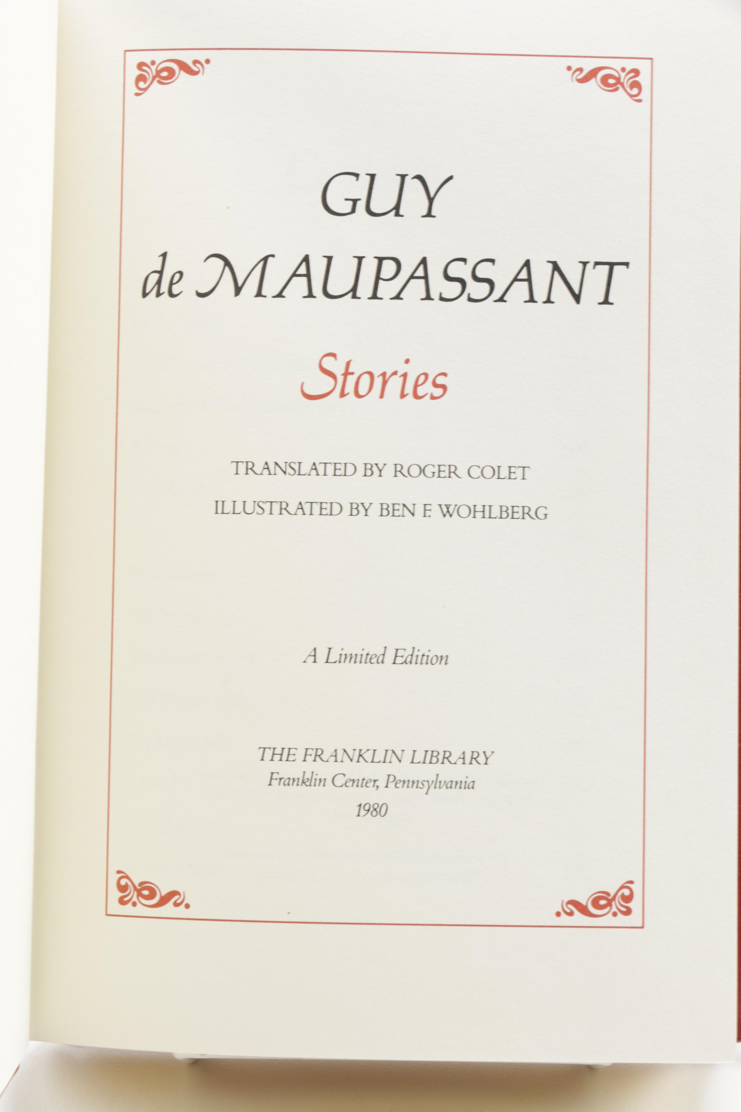 Franklin Library "100 Greatest Books of All Time" Books Including Proust