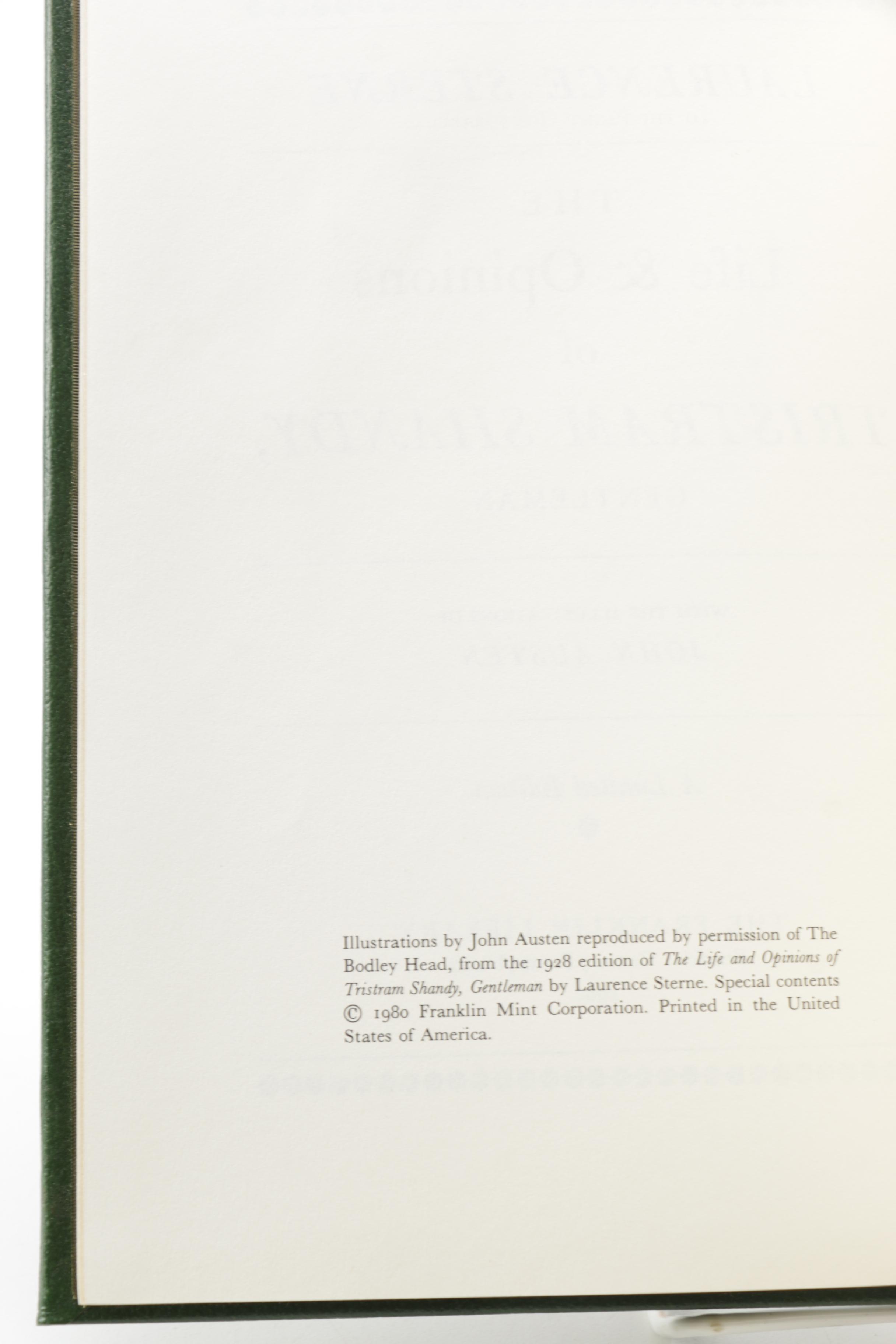 Franklin Library "100 Greatest Books of All Time" Books Including Proust