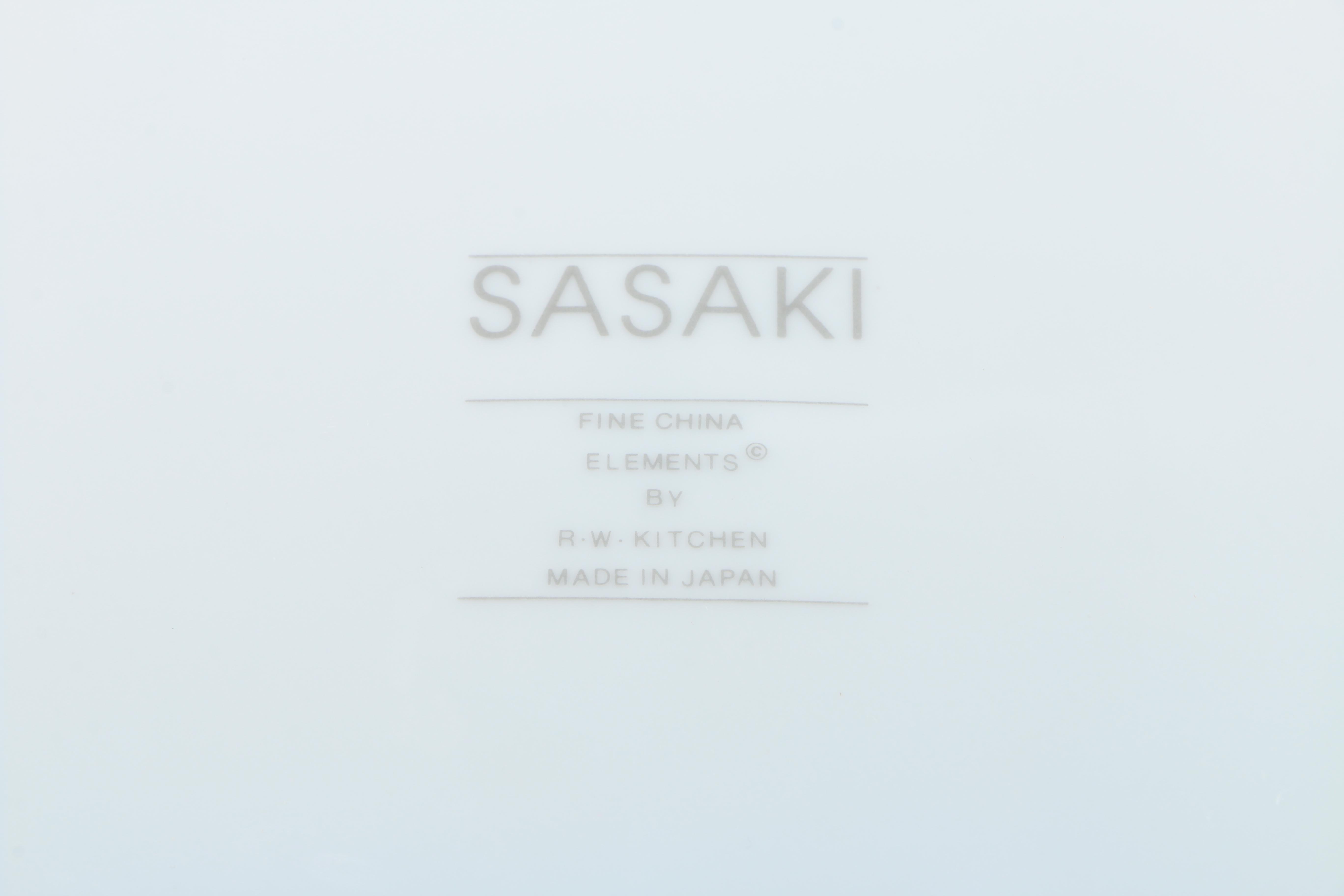 "Sasaki" Chinaware Assortment by R.W. Kitchen