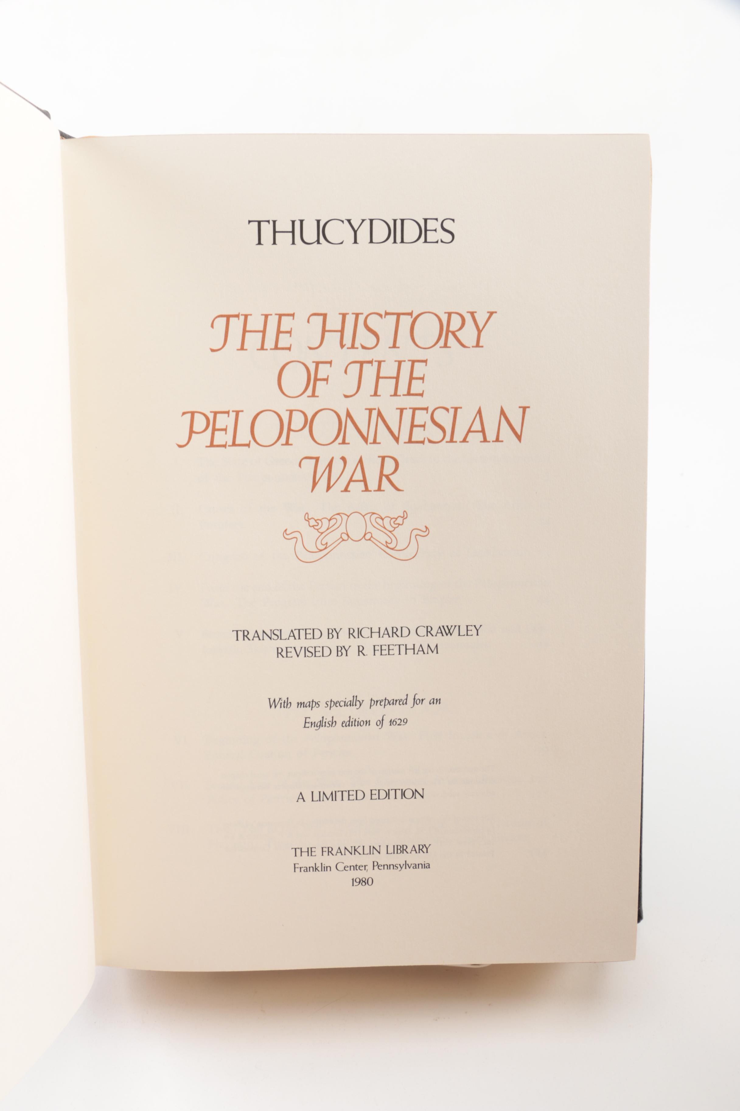 Franklin Library "100 Greatest Books of All Time" Books