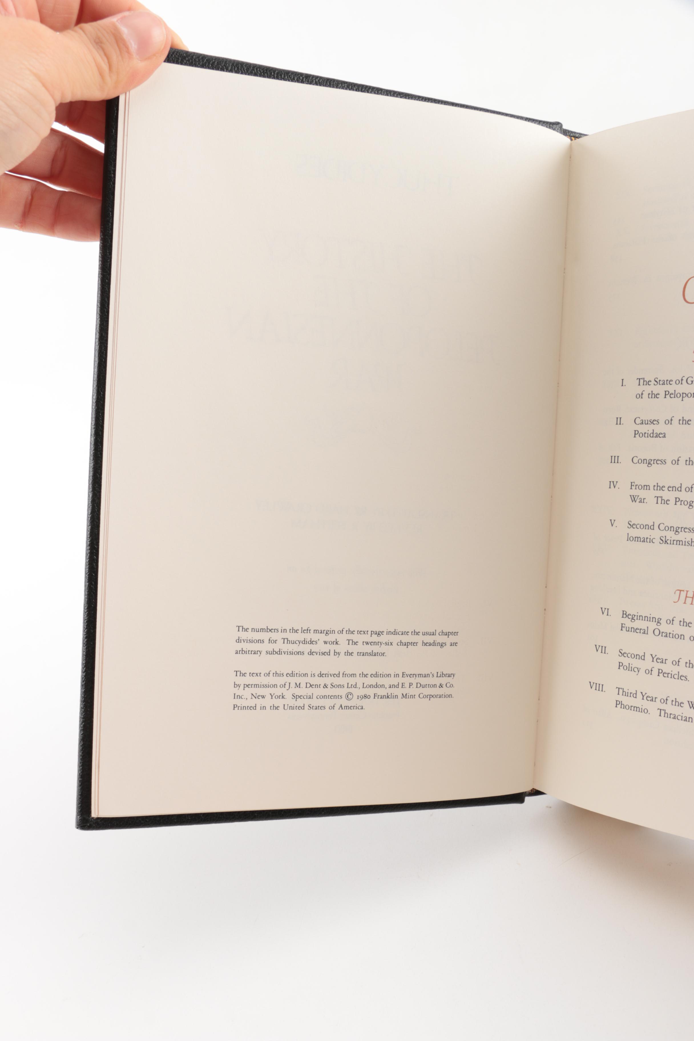 Franklin Library "100 Greatest Books of All Time" Books