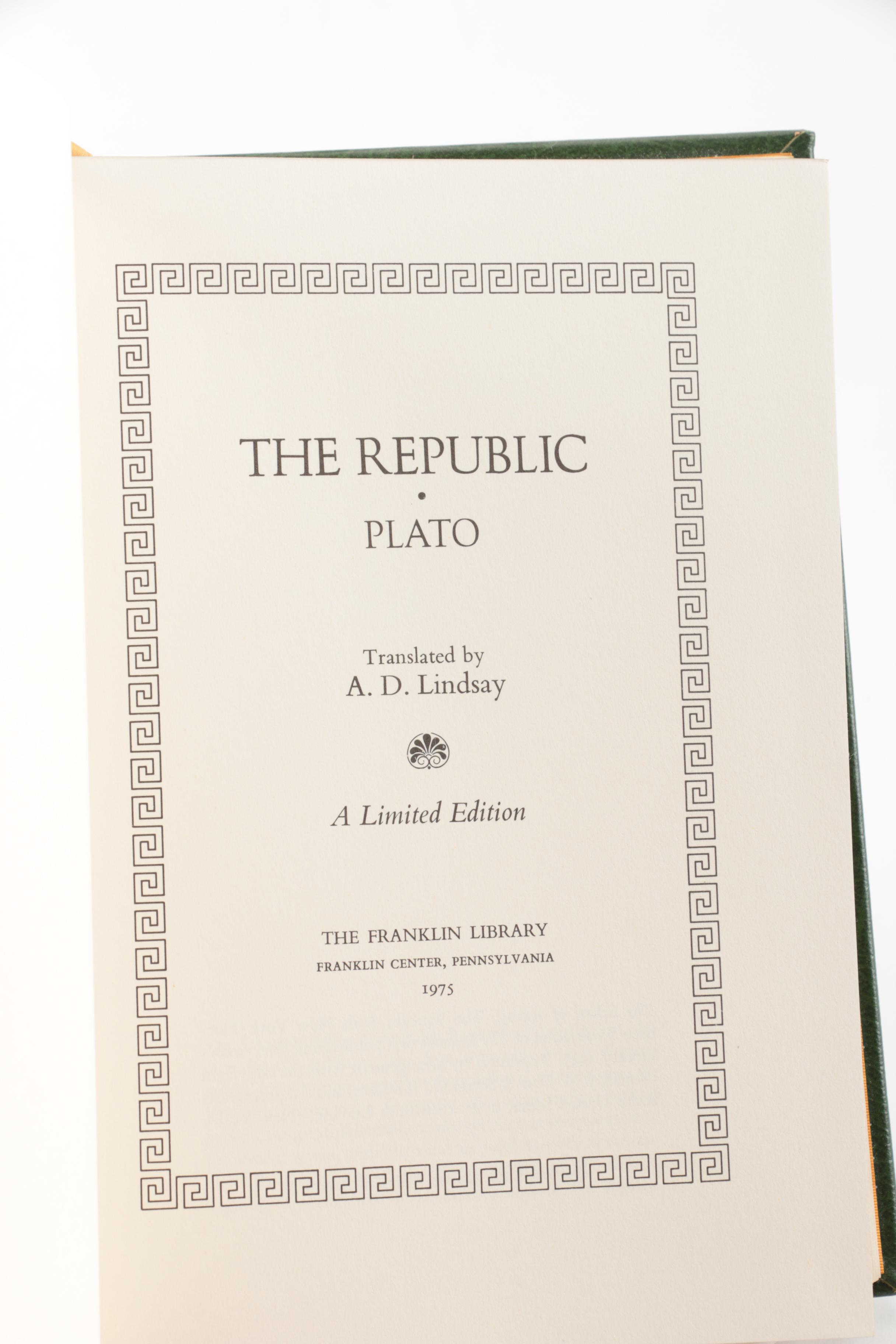 Franklin Library "100 Greatest Books of All Time" Books