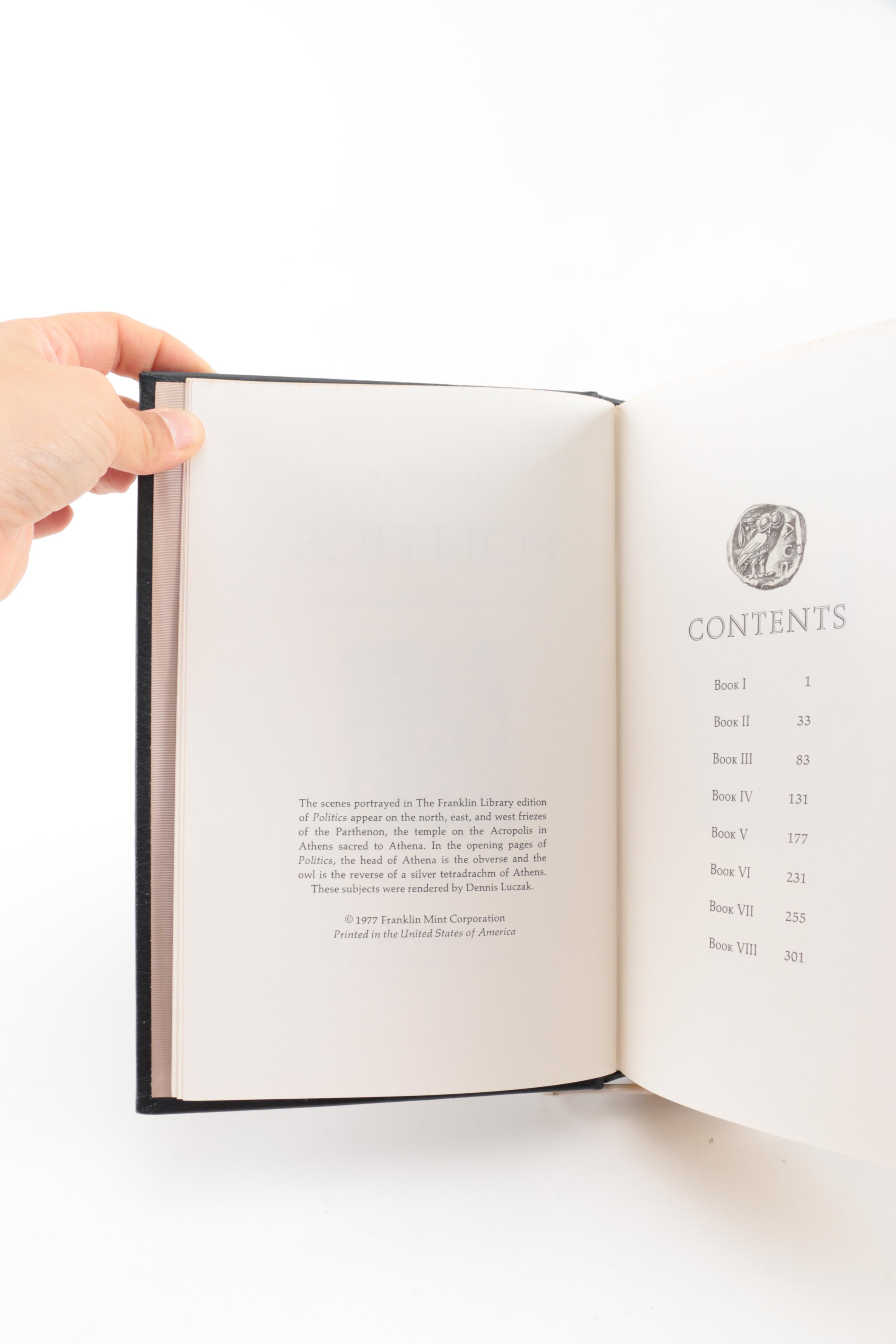 Franklin Library "100 Greatest Books of All Time" Books