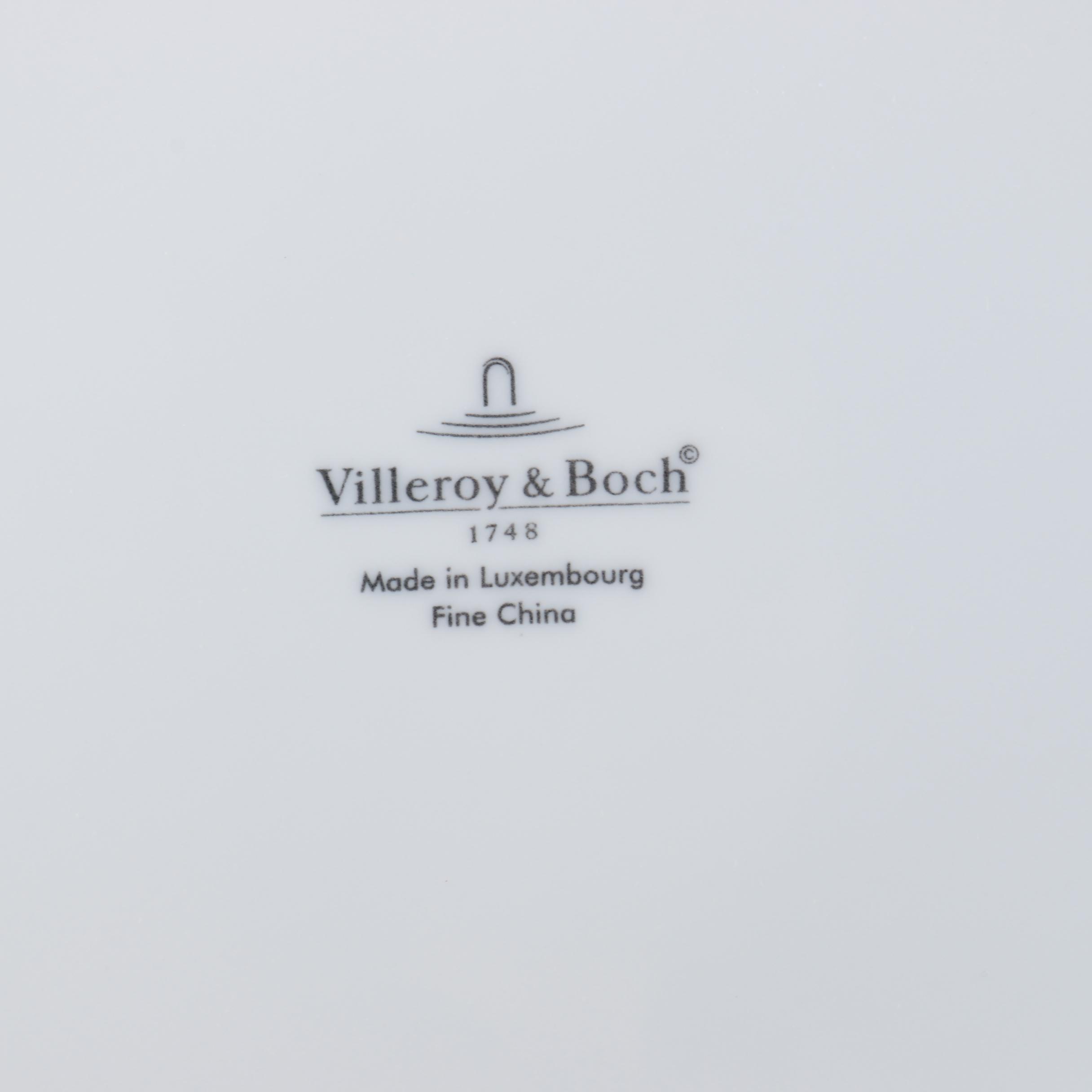 Villeroy & Boch "Journeys of Crystal Cruises" Plates