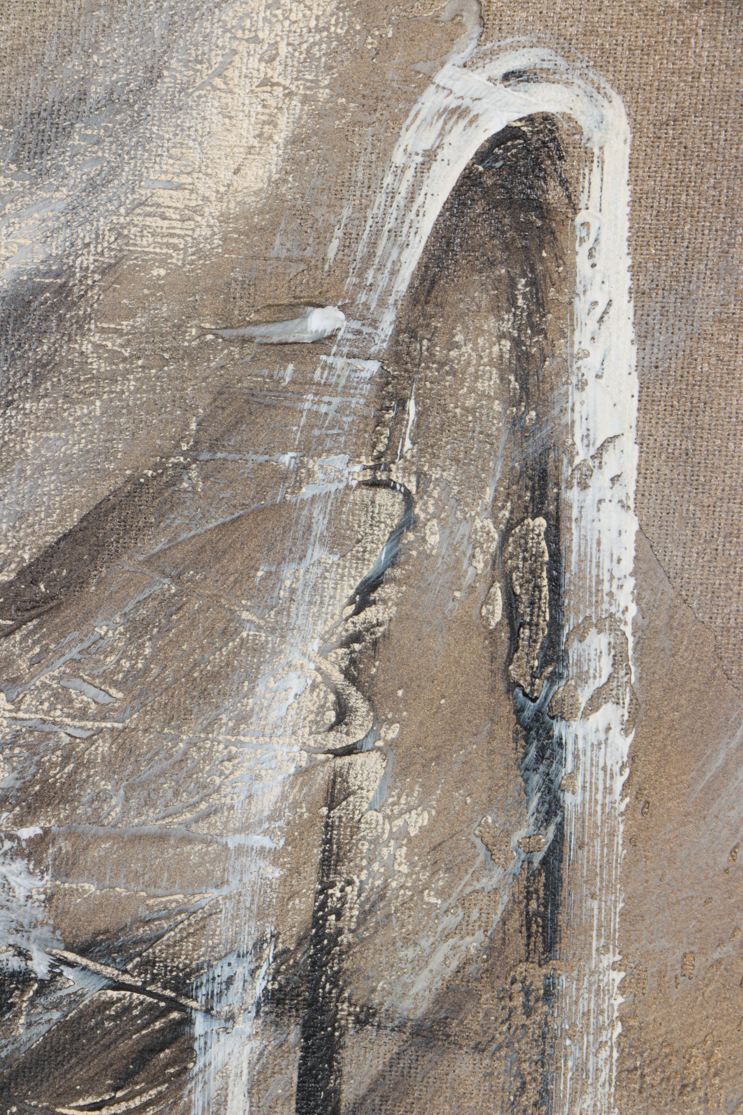 Max Abstract Acrylic Painting on Canvas