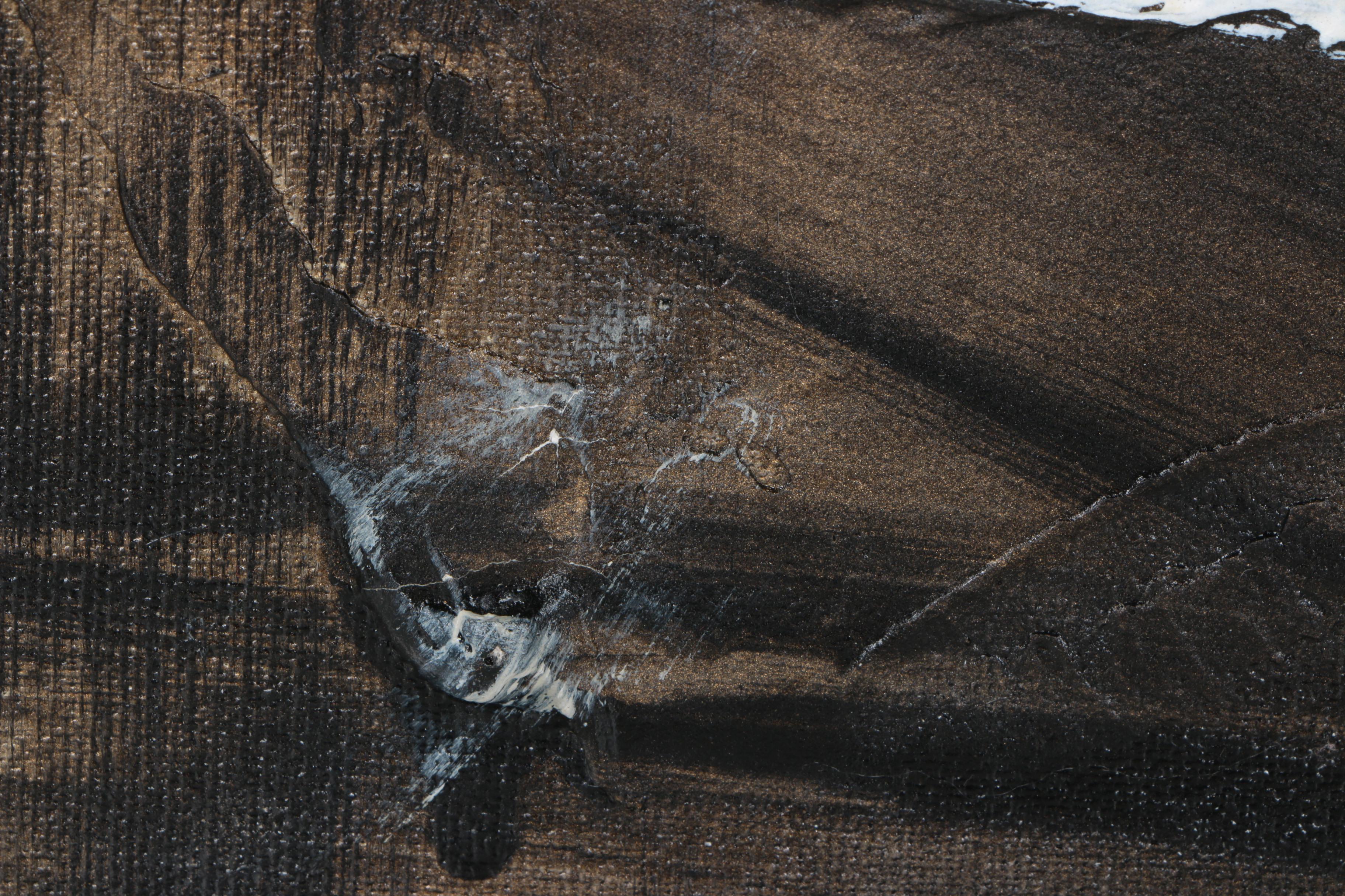 Max Abstract Acrylic Painting on Canvas