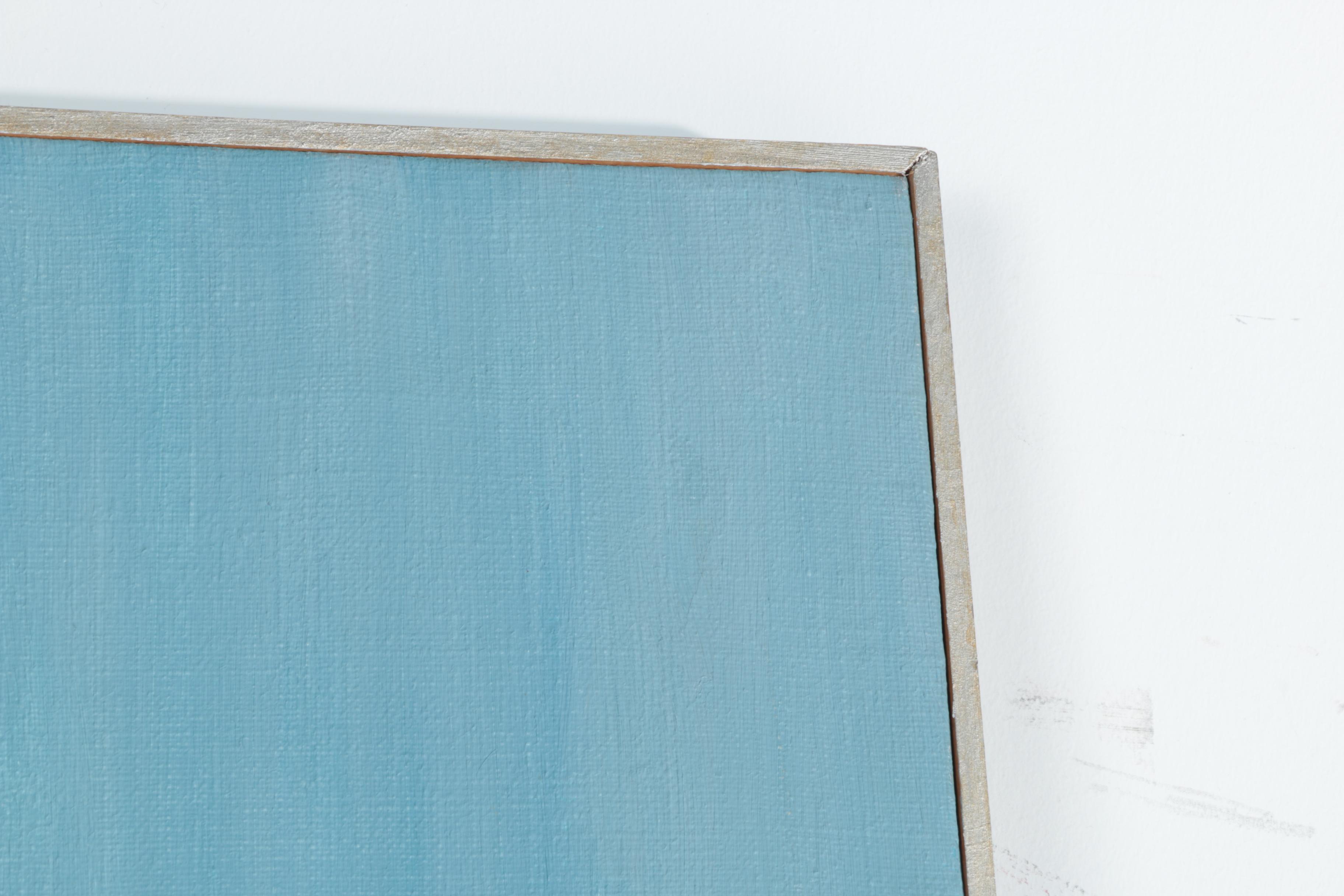 A. Scott 1967 Oil on Burlap "Domino 11"