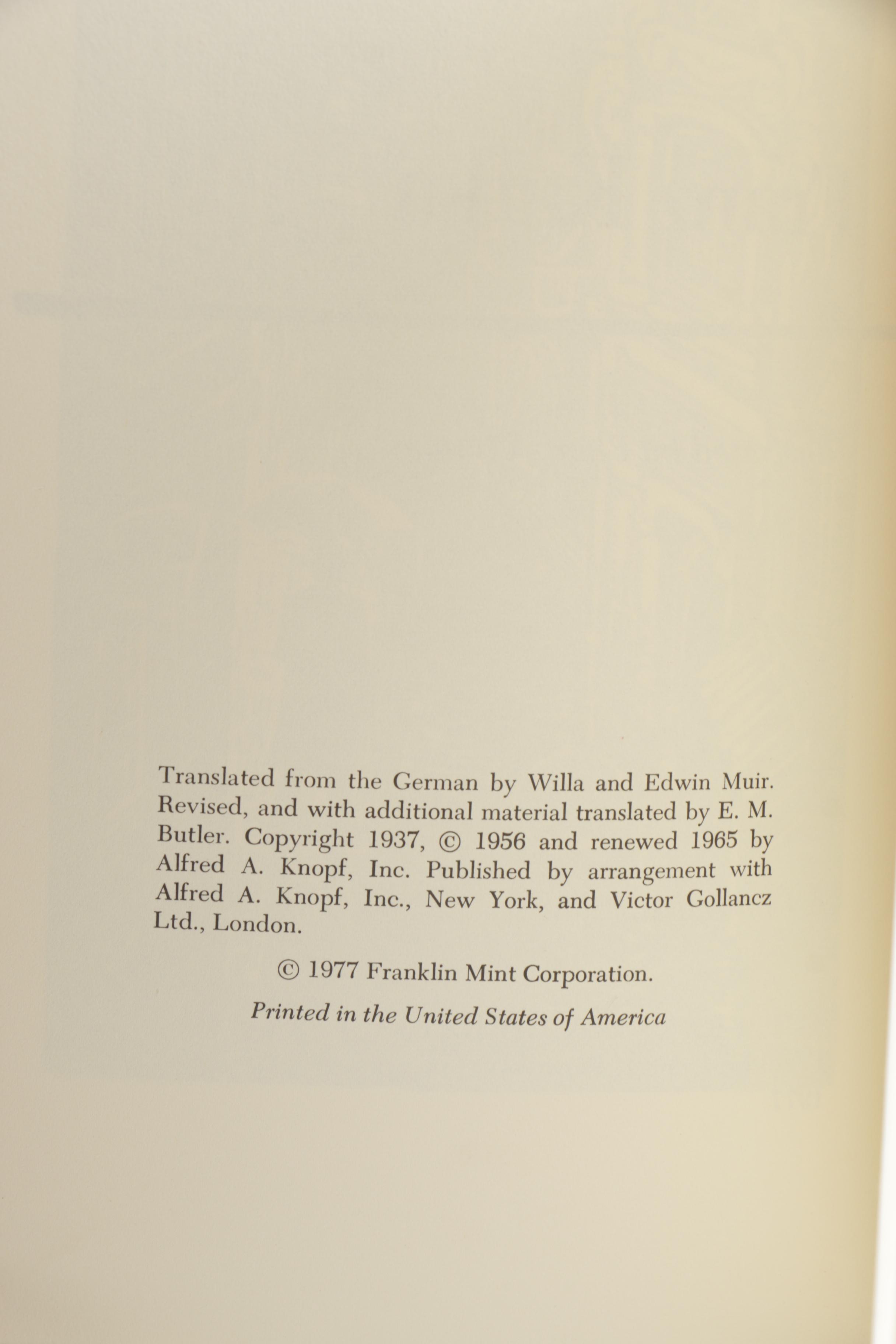 Franklin Library "100 Greatest Books of All Time" Books Including Henry James
