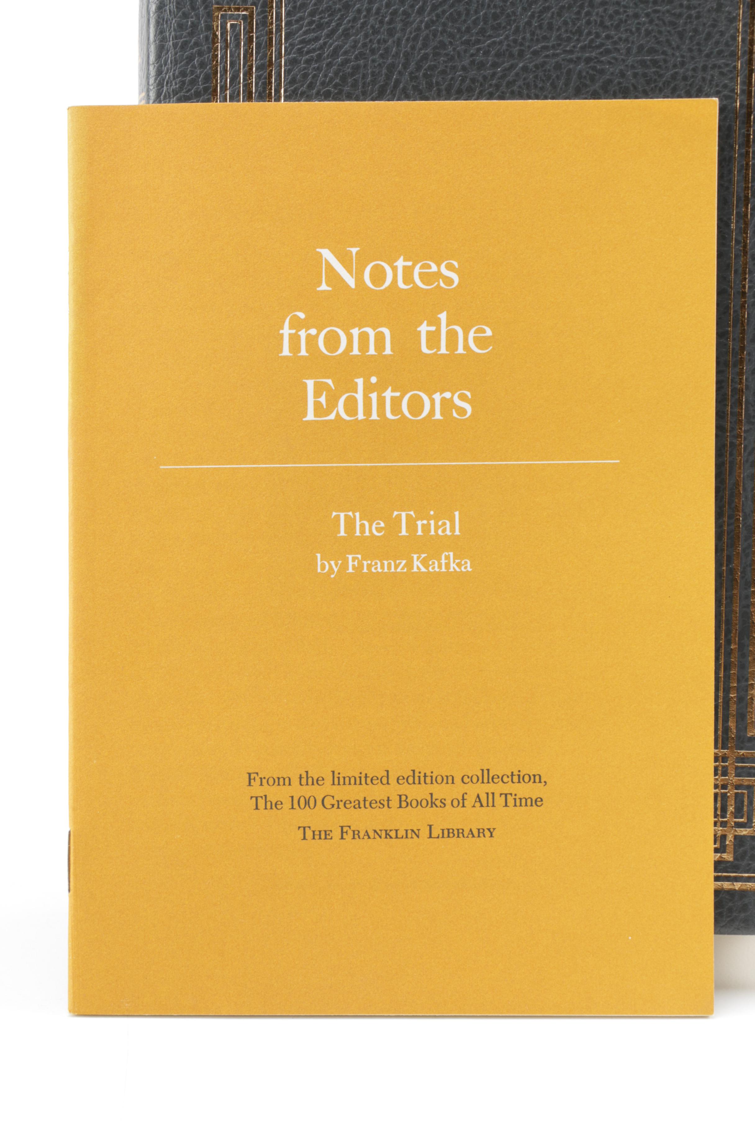 Franklin Library "100 Greatest Books of All Time" Books Including Henry James