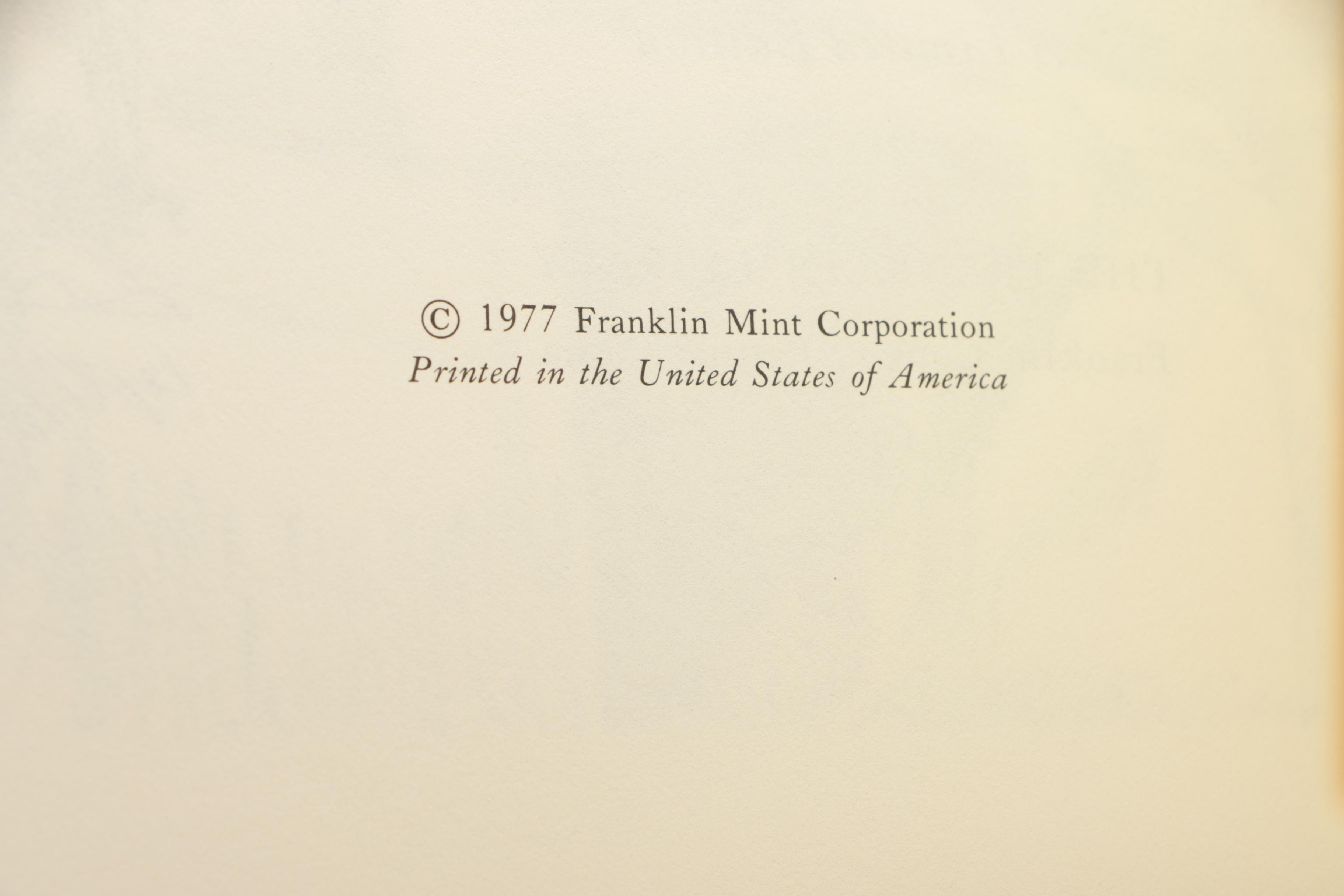 Franklin Library "100 Greatest Books of All Time" Books Including Henry James