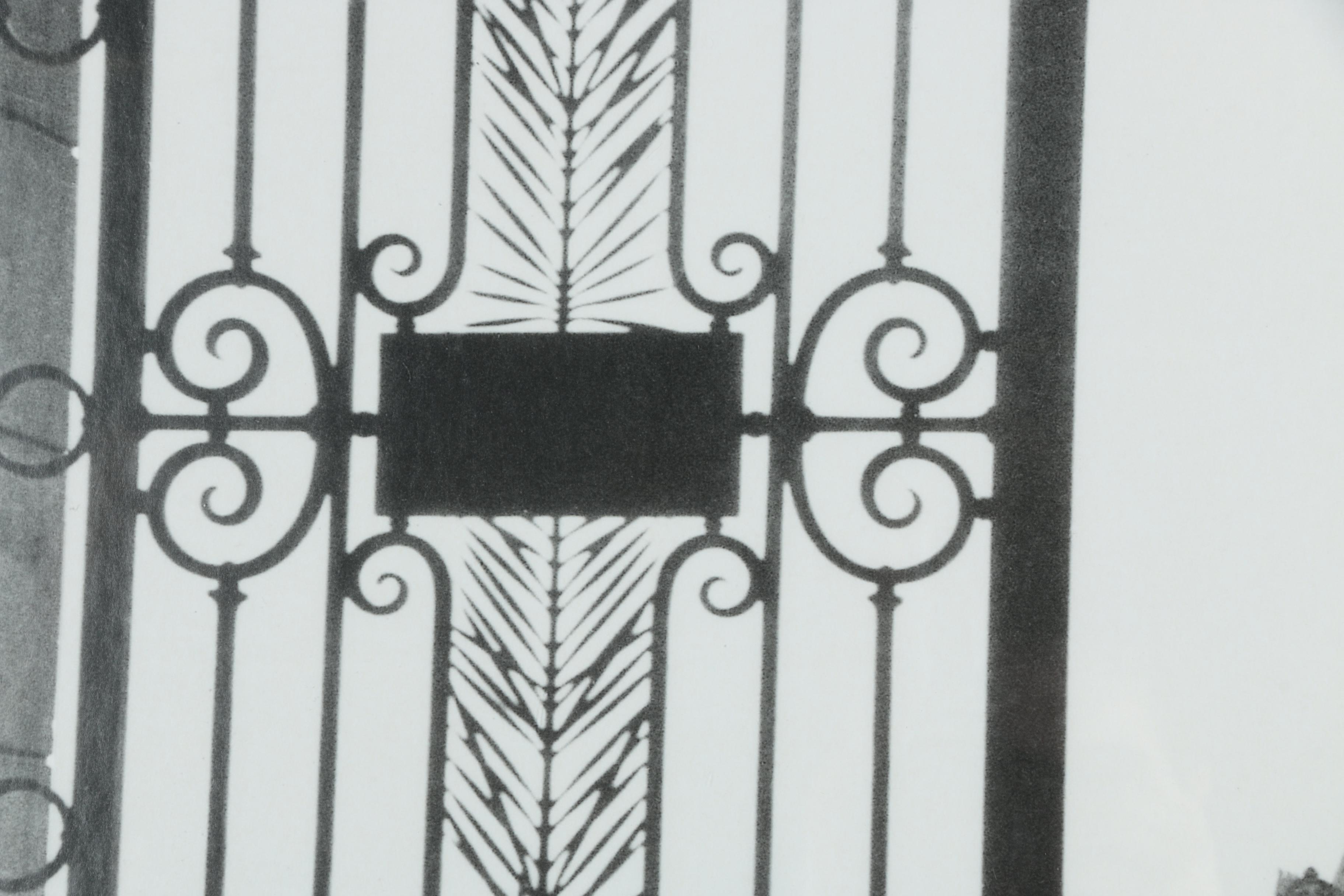 Offset Lithograph After 1925 Photograph of the Eiffel Tower "Views of Paris"