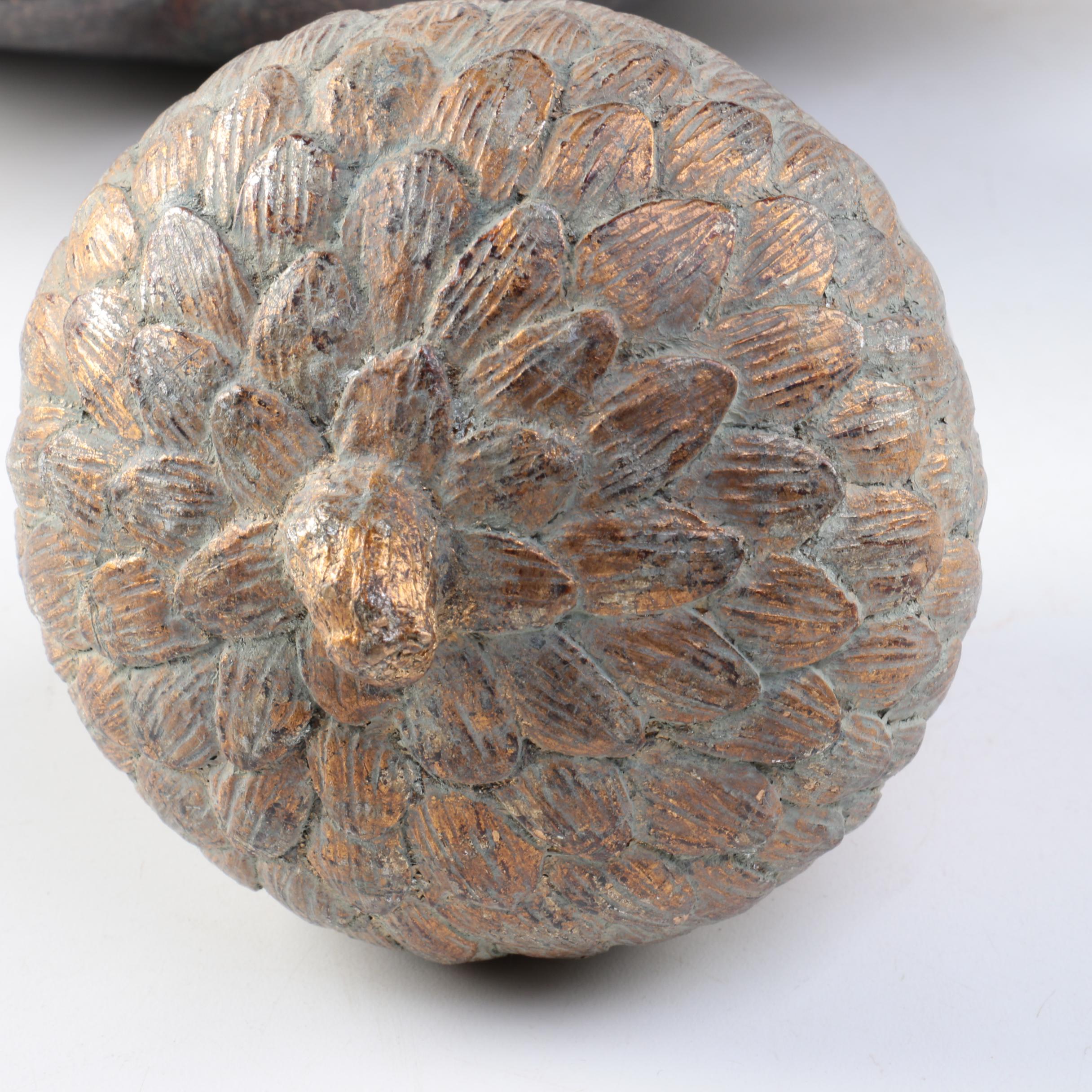 Oak Leaf Bowl with Acorn Figures