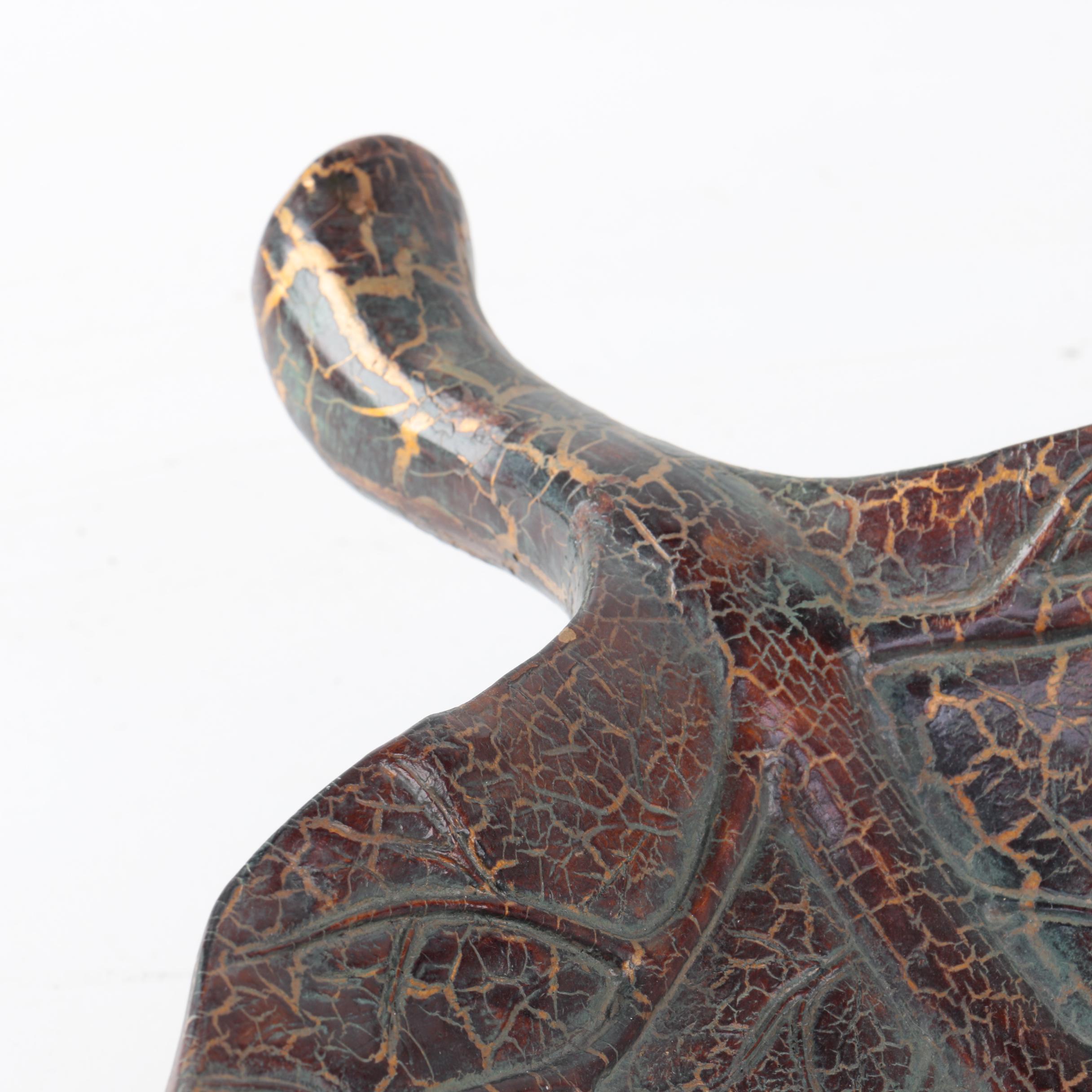 Oak Leaf Bowl with Acorn Figures
