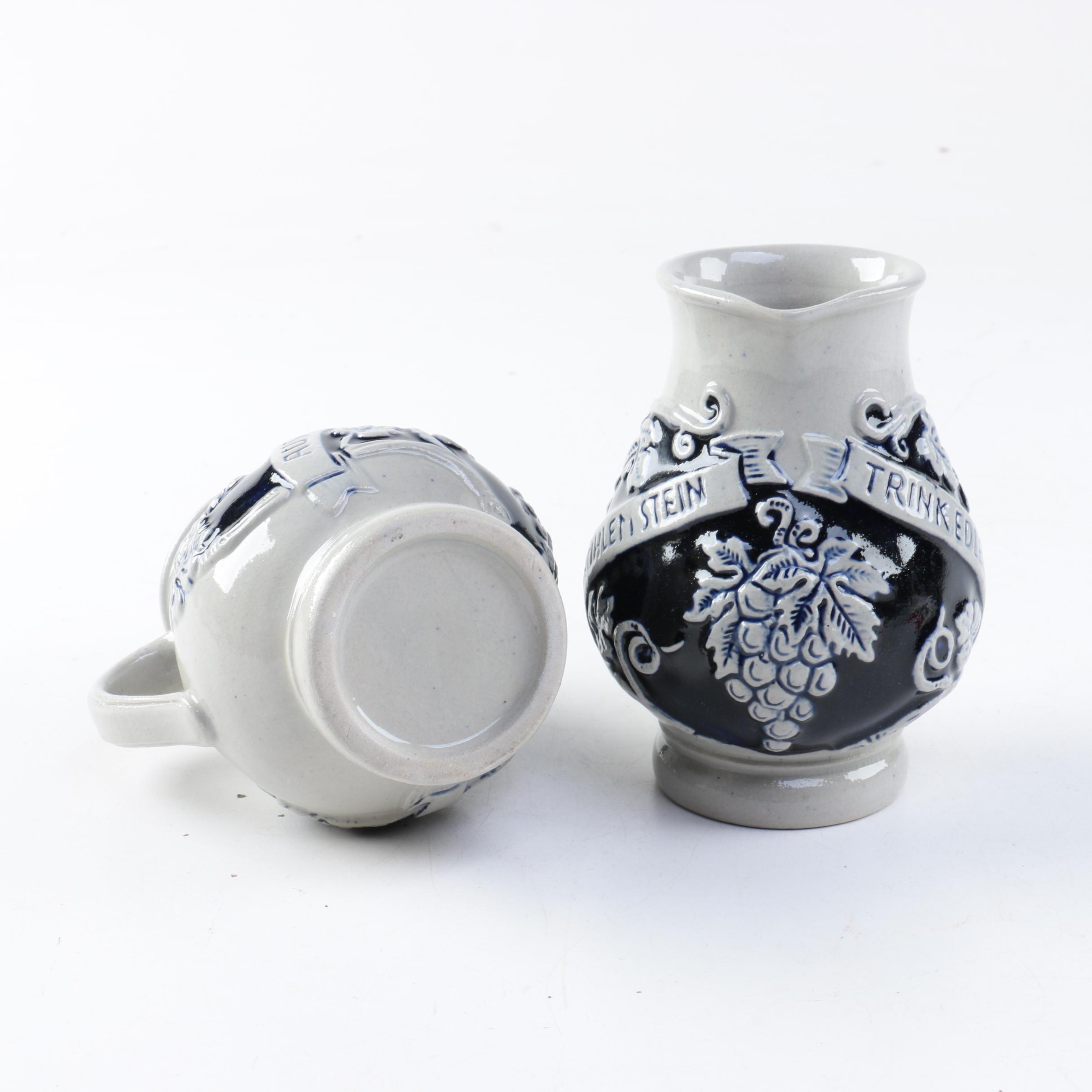 Pair of Ceramic Pitchers