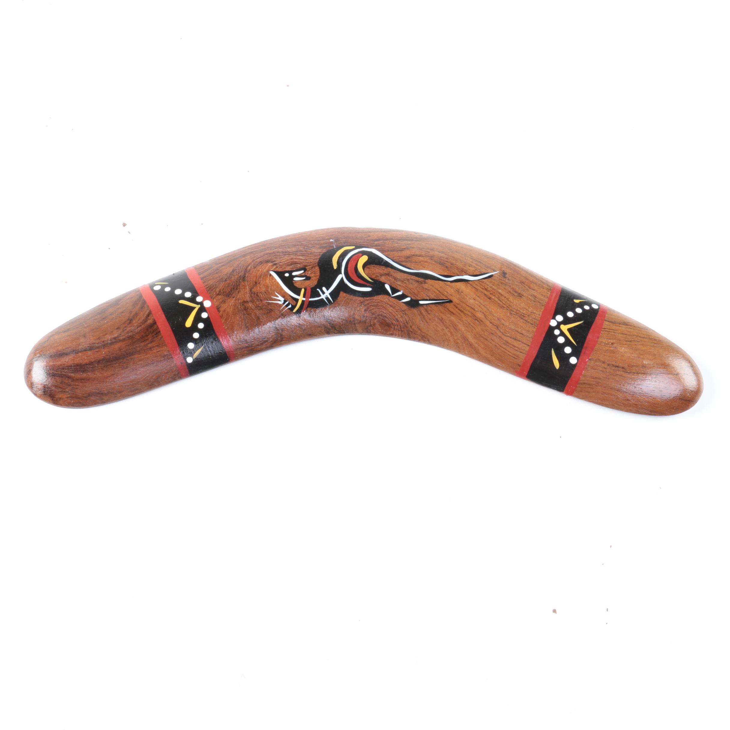 Austrialian Boomerang on Display Base