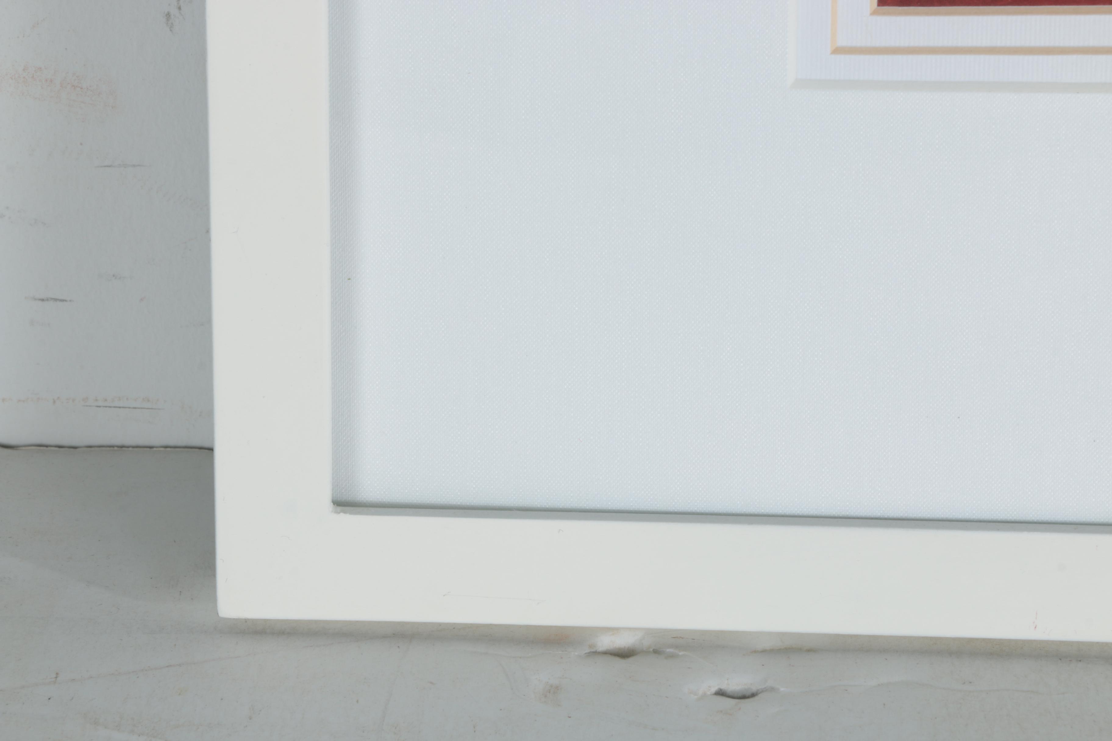 Offset Lithograph of Abstract Lemon