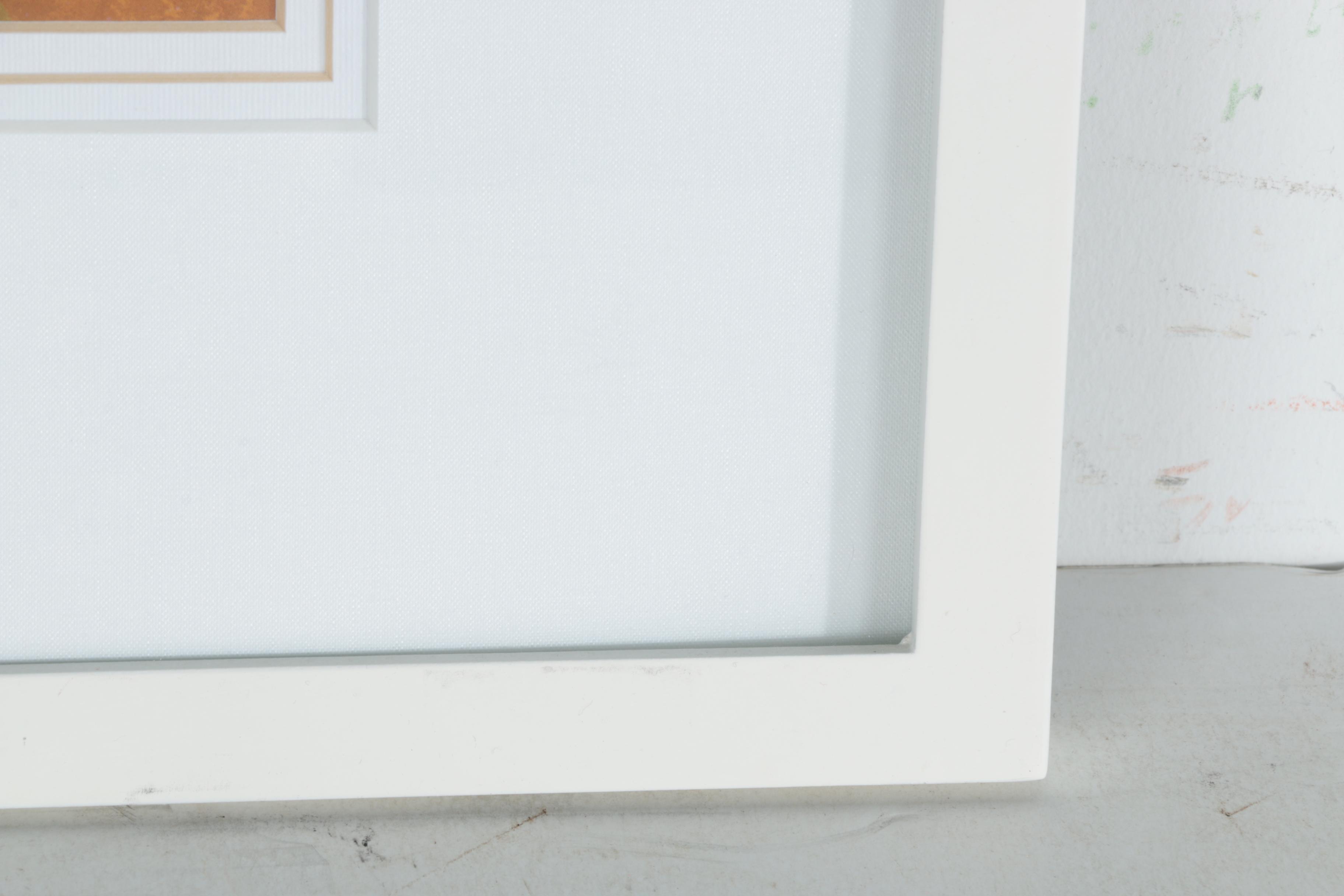 Offset Lithograph of Abstract Lemon