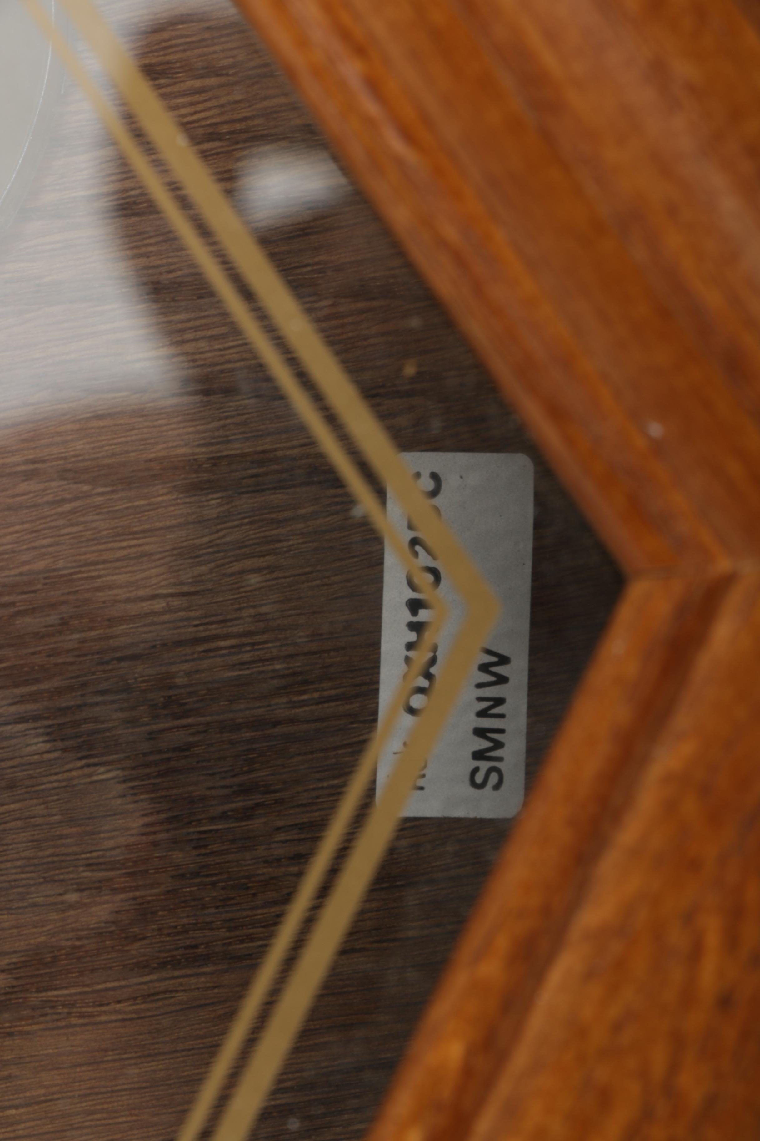 Wooden Framed Pendulum Wall Clock