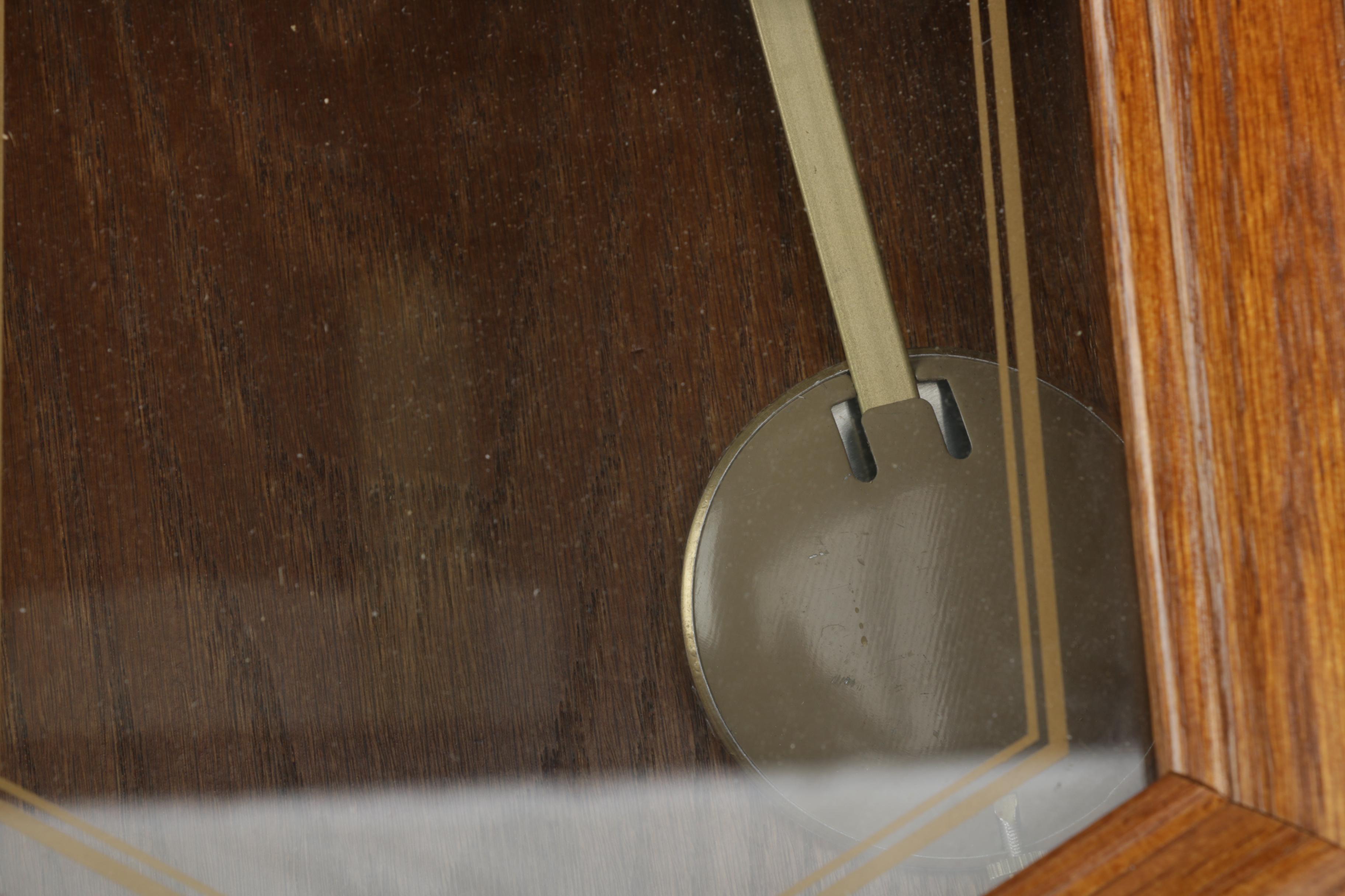 Wooden Framed Pendulum Wall Clock