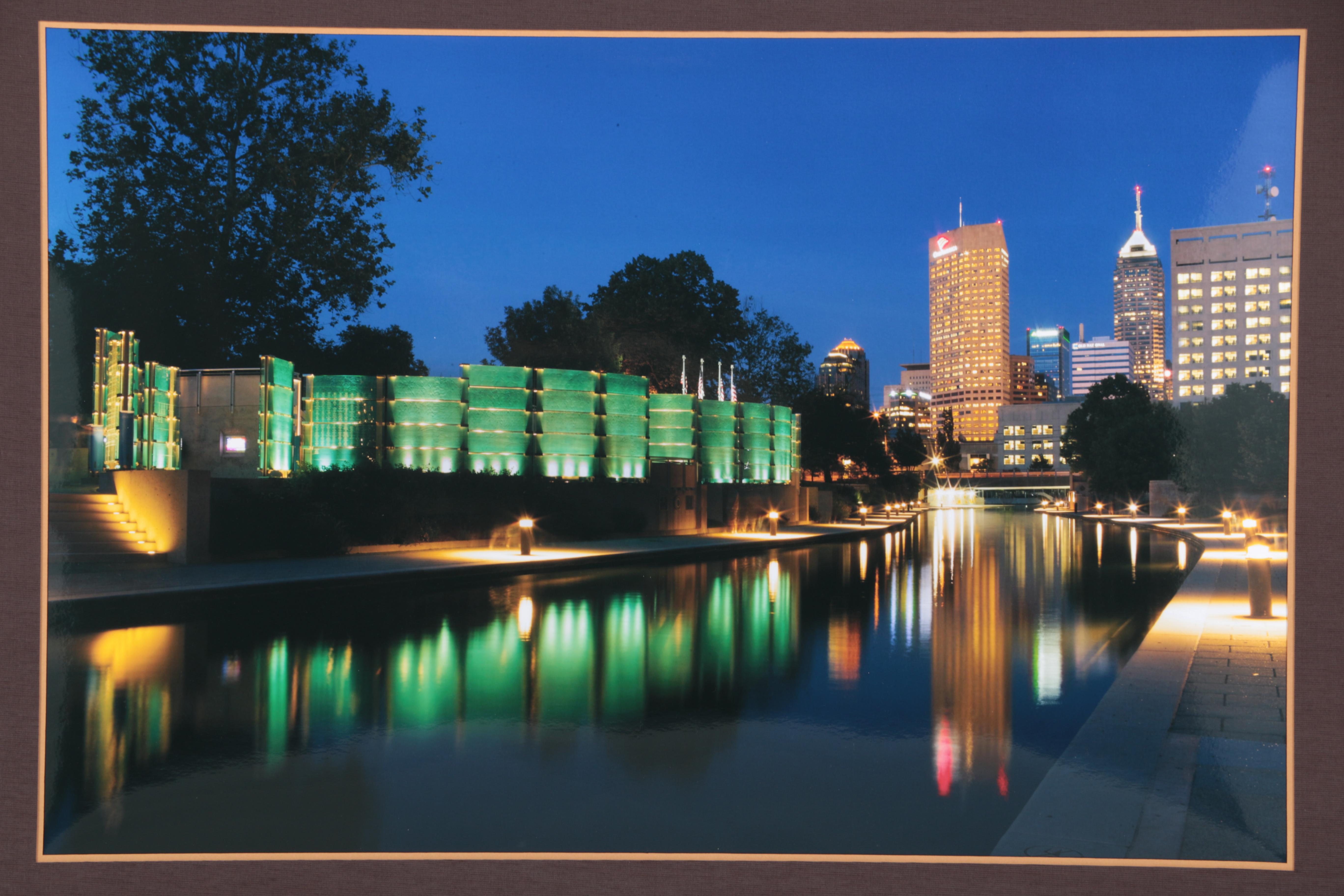 Digital Photograph of Indianapolis White River Trail by Conrad Piccirillo