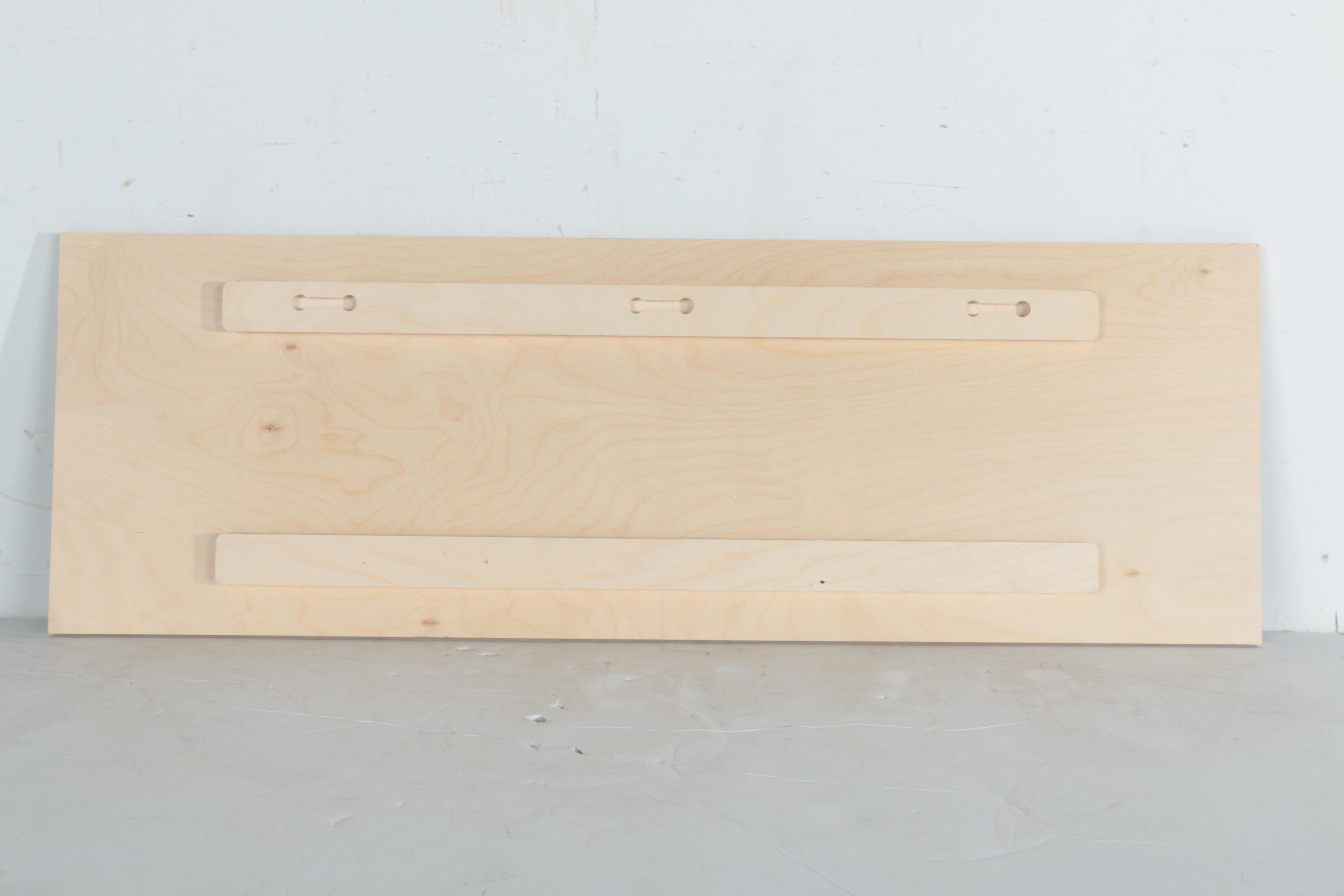 Giclee Print on Wood Panel of Manhattan Skyline