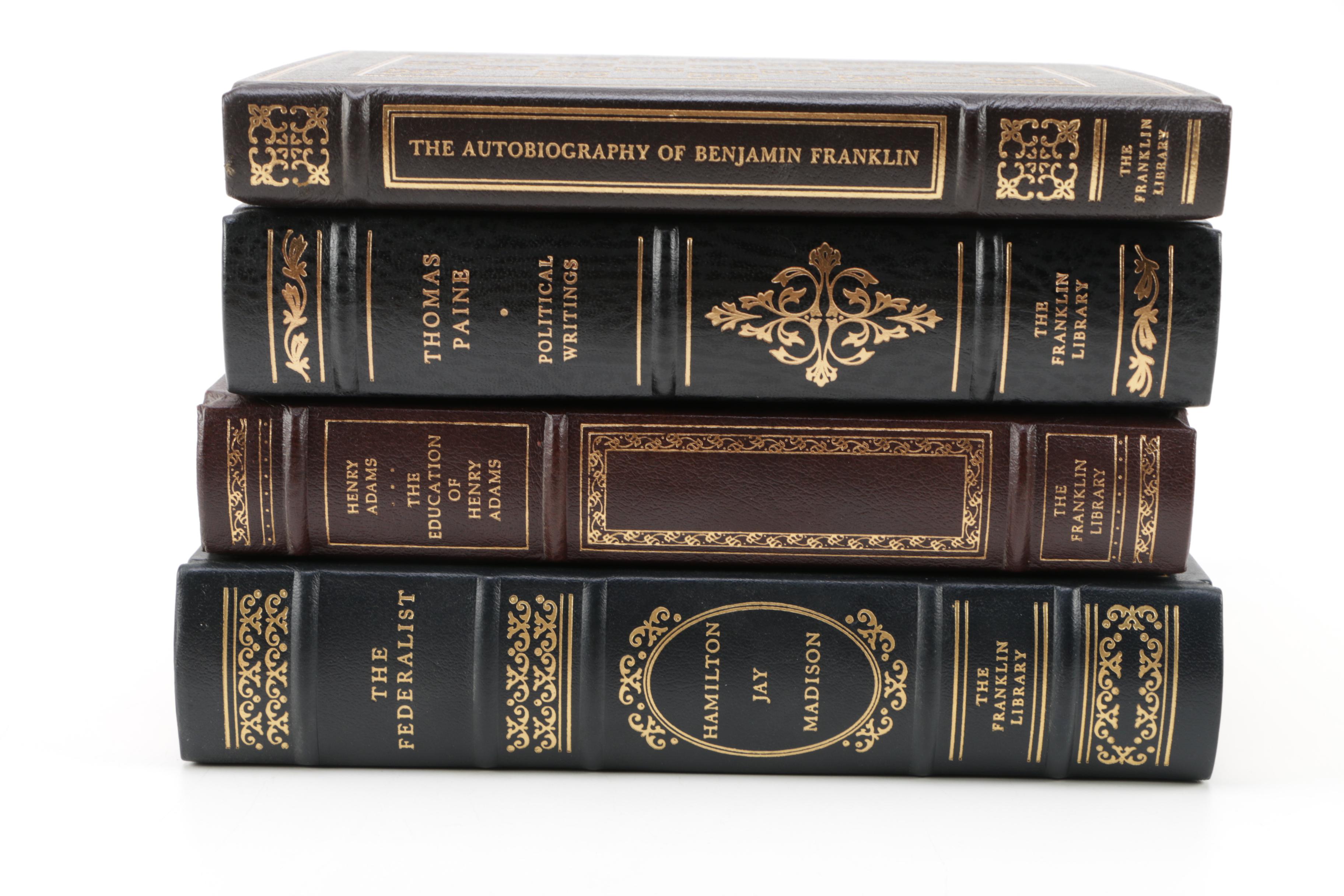 Franklin Library "100 Greatest Books of All Time" American Political Writings