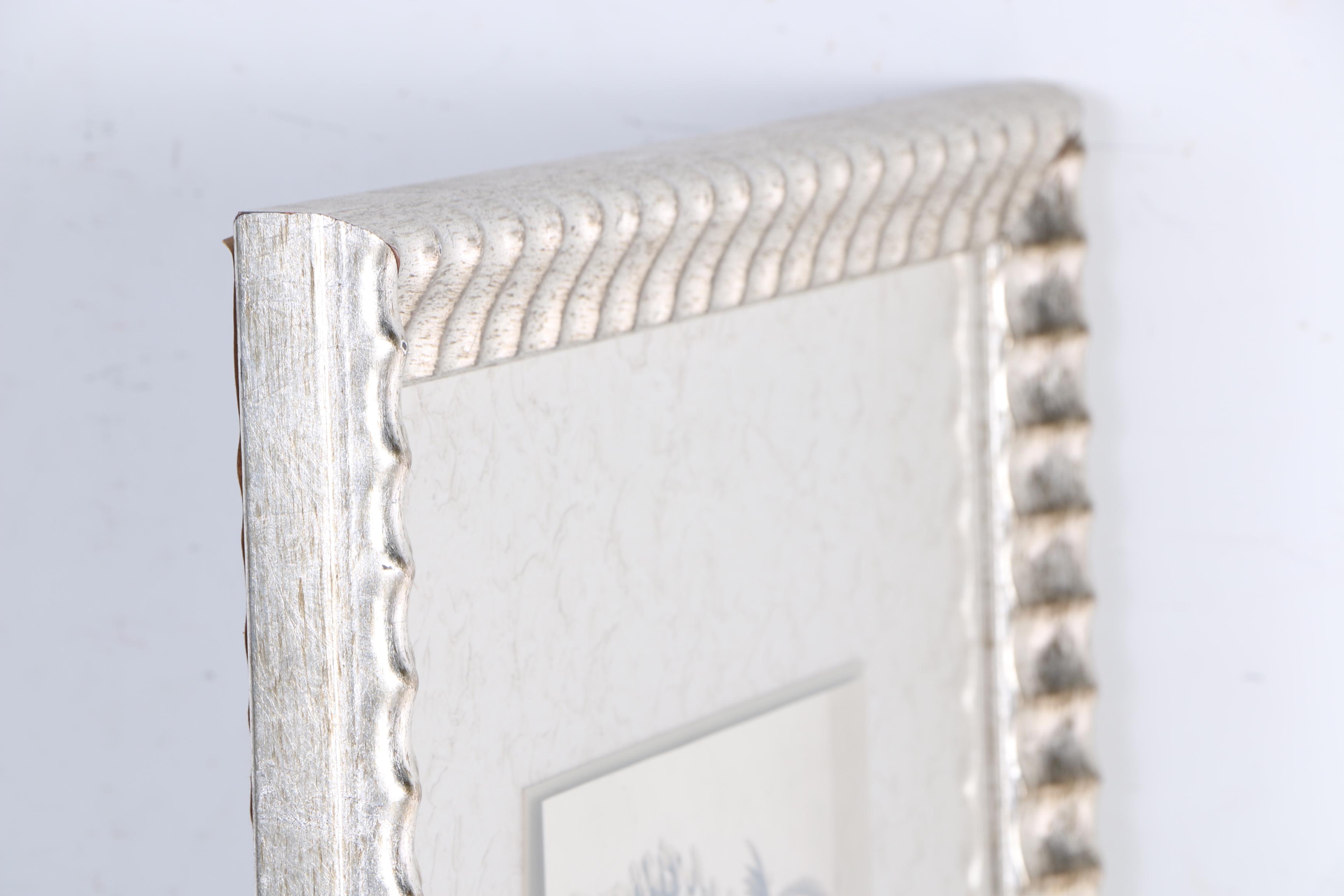 After Adriene Veninger Offset Lithographs "Floral 1" and "Floral 9"