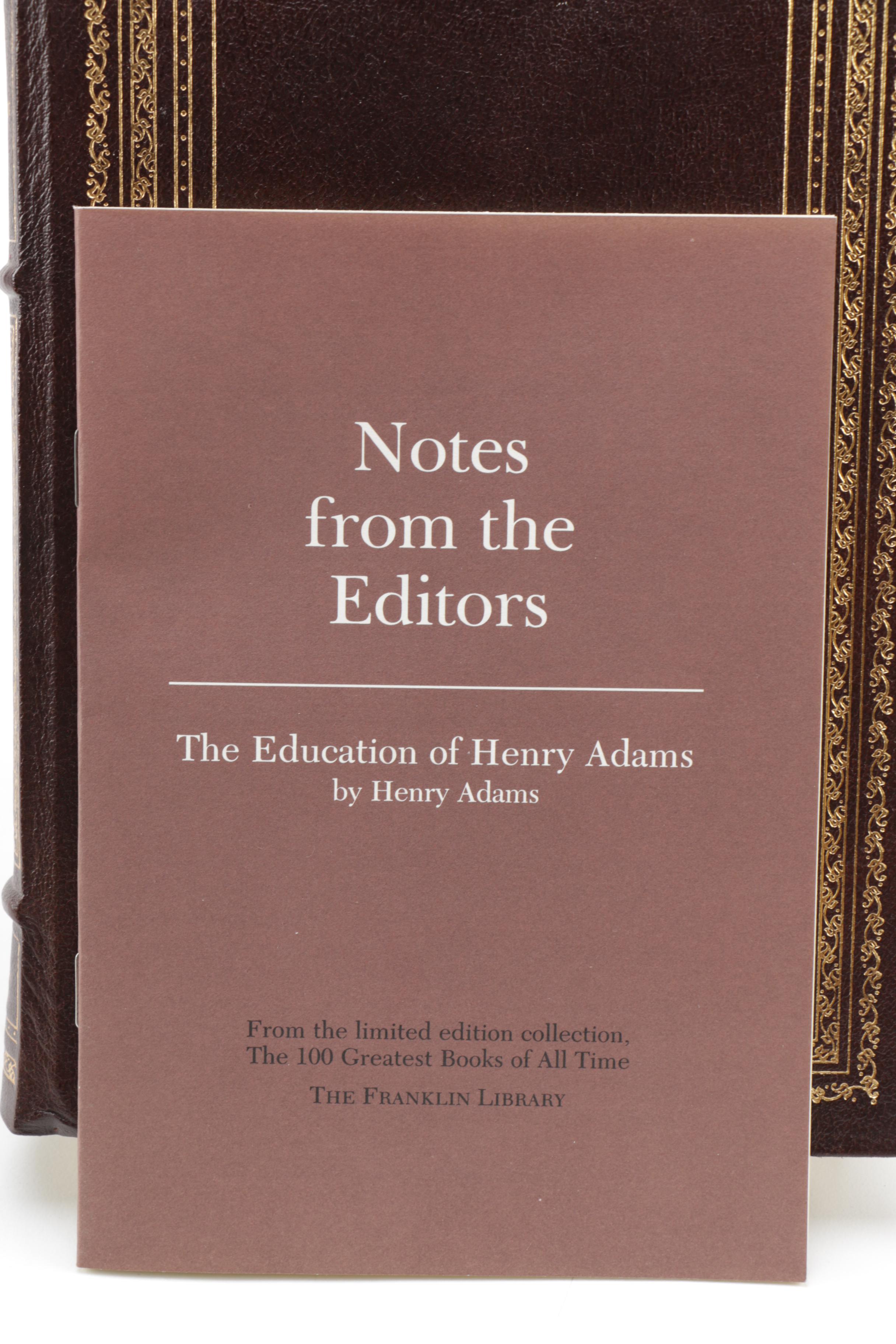 Franklin Library "100 Greatest Books of All Time" American Political Writings