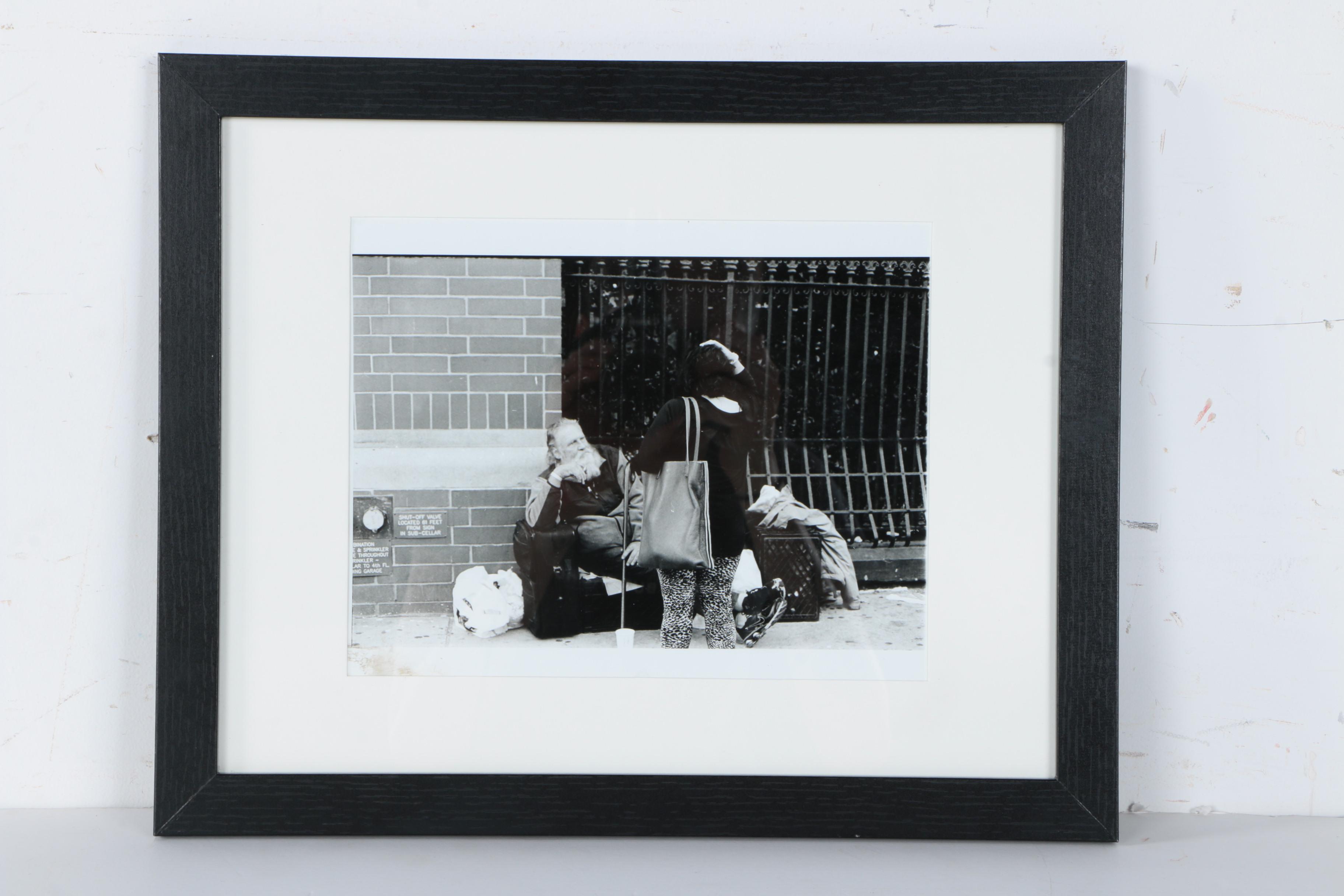 Black and White Photographs of Urban Scenes