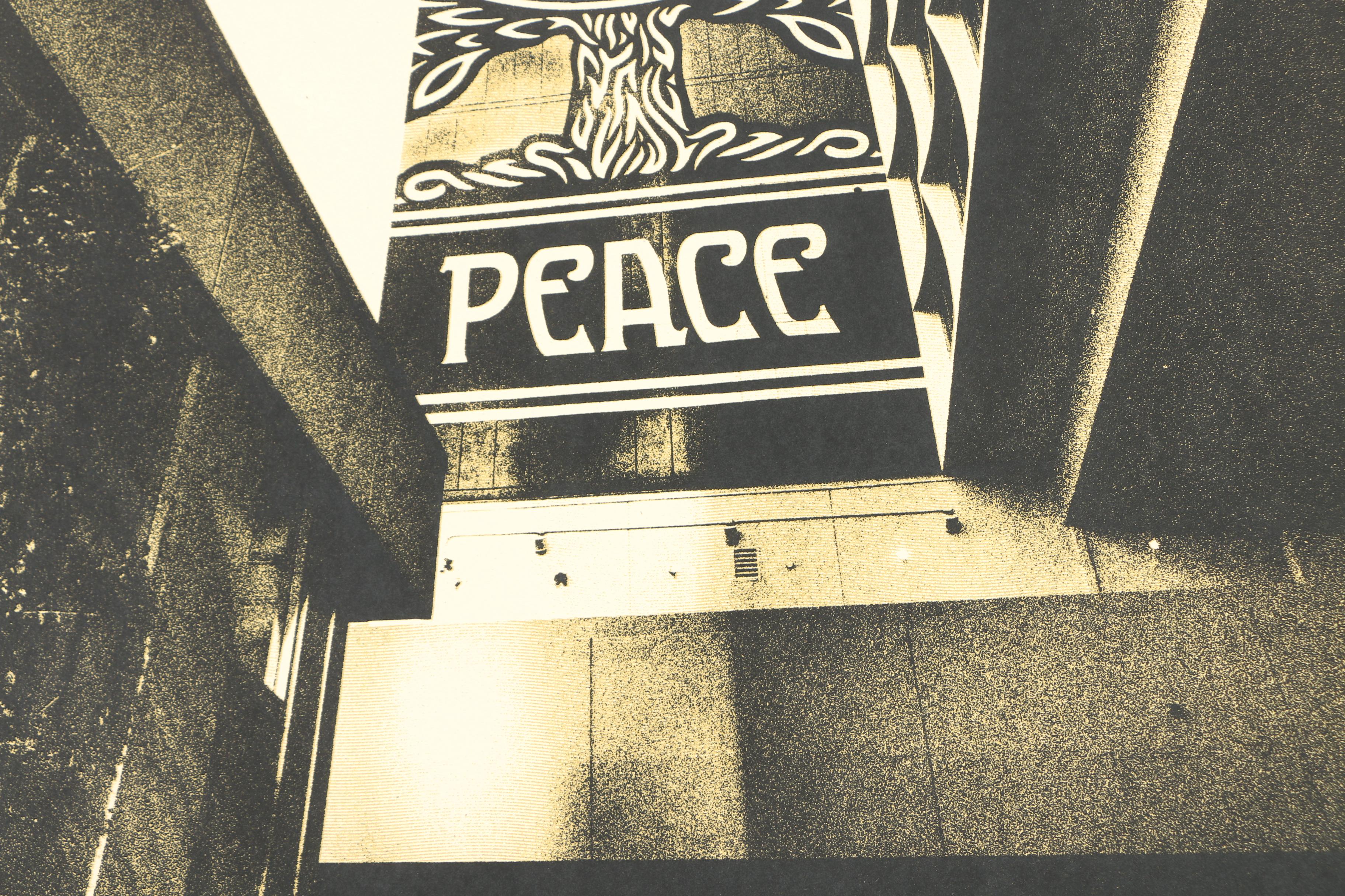 Shephard Fairey and Jon Furlong Limited Edition Serigraph "Covert to Overt"