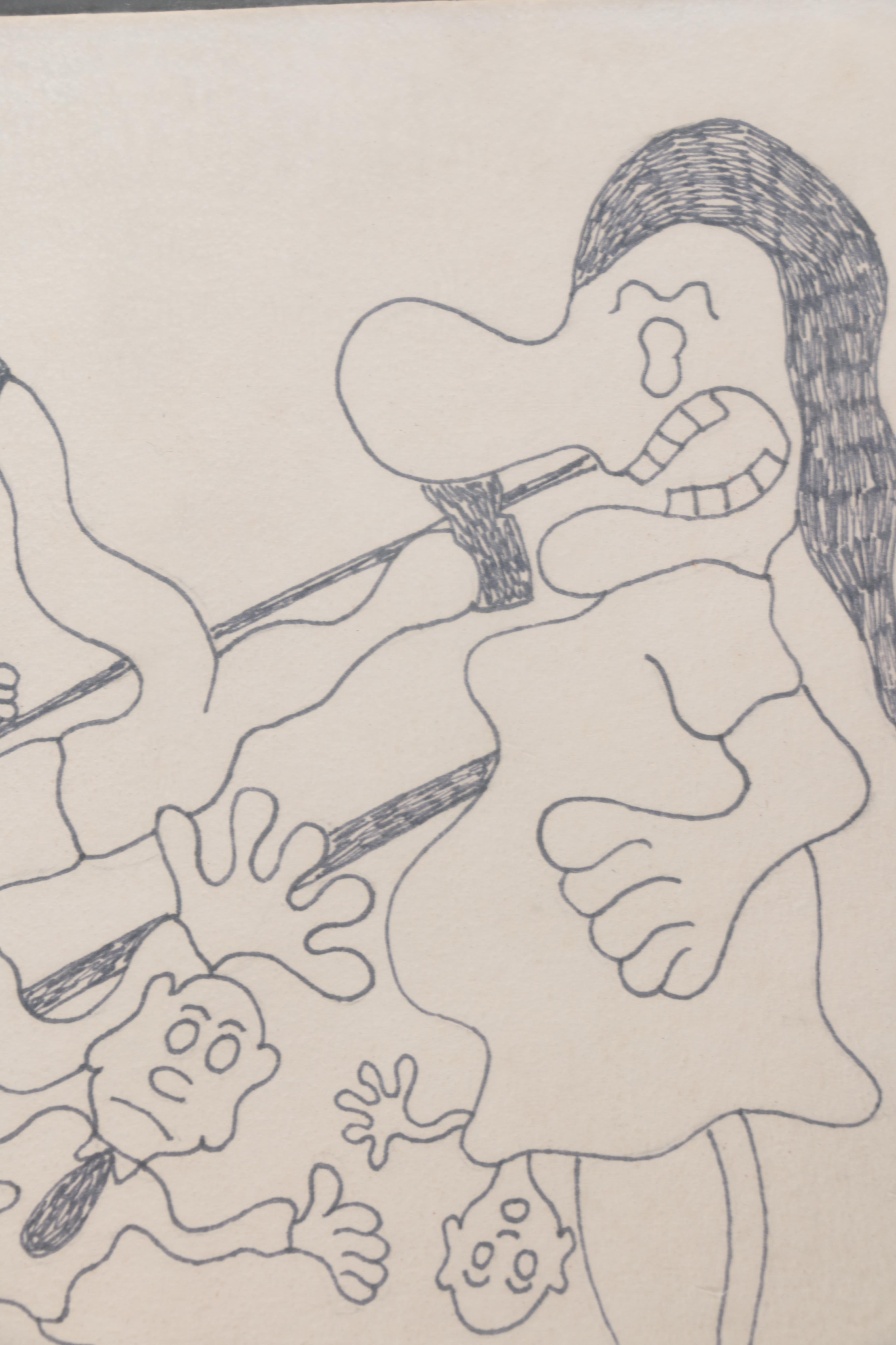 One Original Drawing and a Single Share of Walt Disney Stock