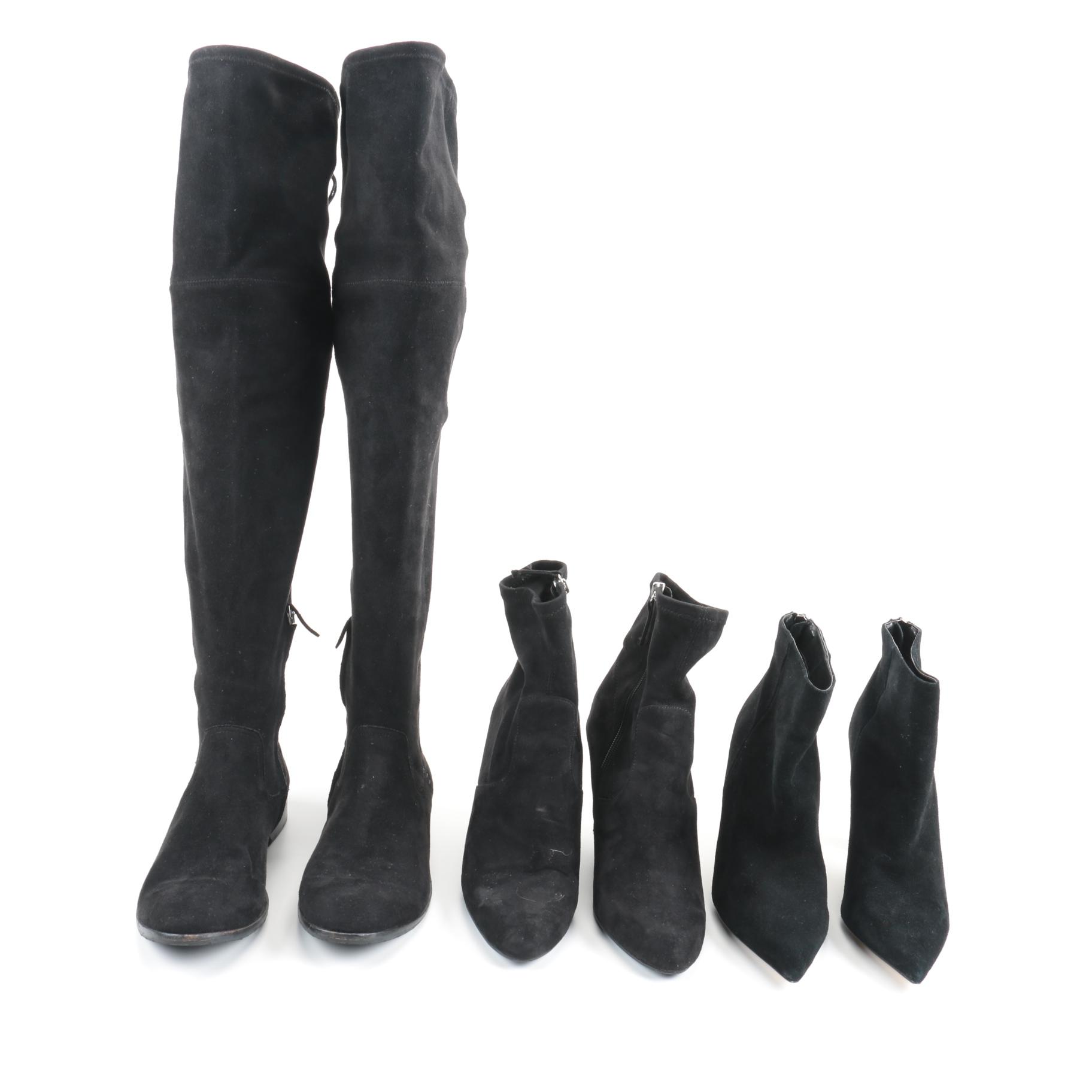 Women's Black Boot Trio