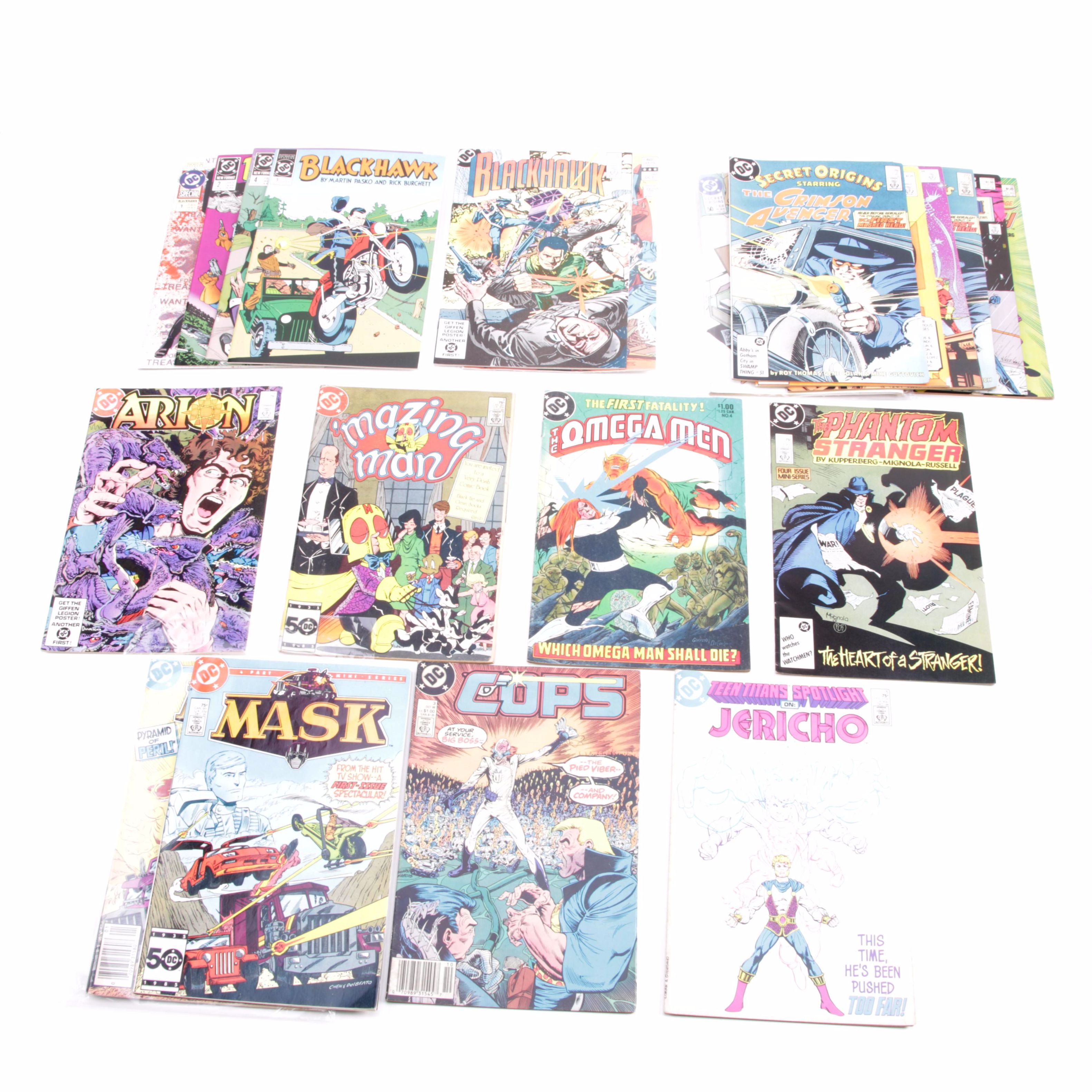 "Blackhawk" "'Mazing Man"and Other Modern Age DC Comics