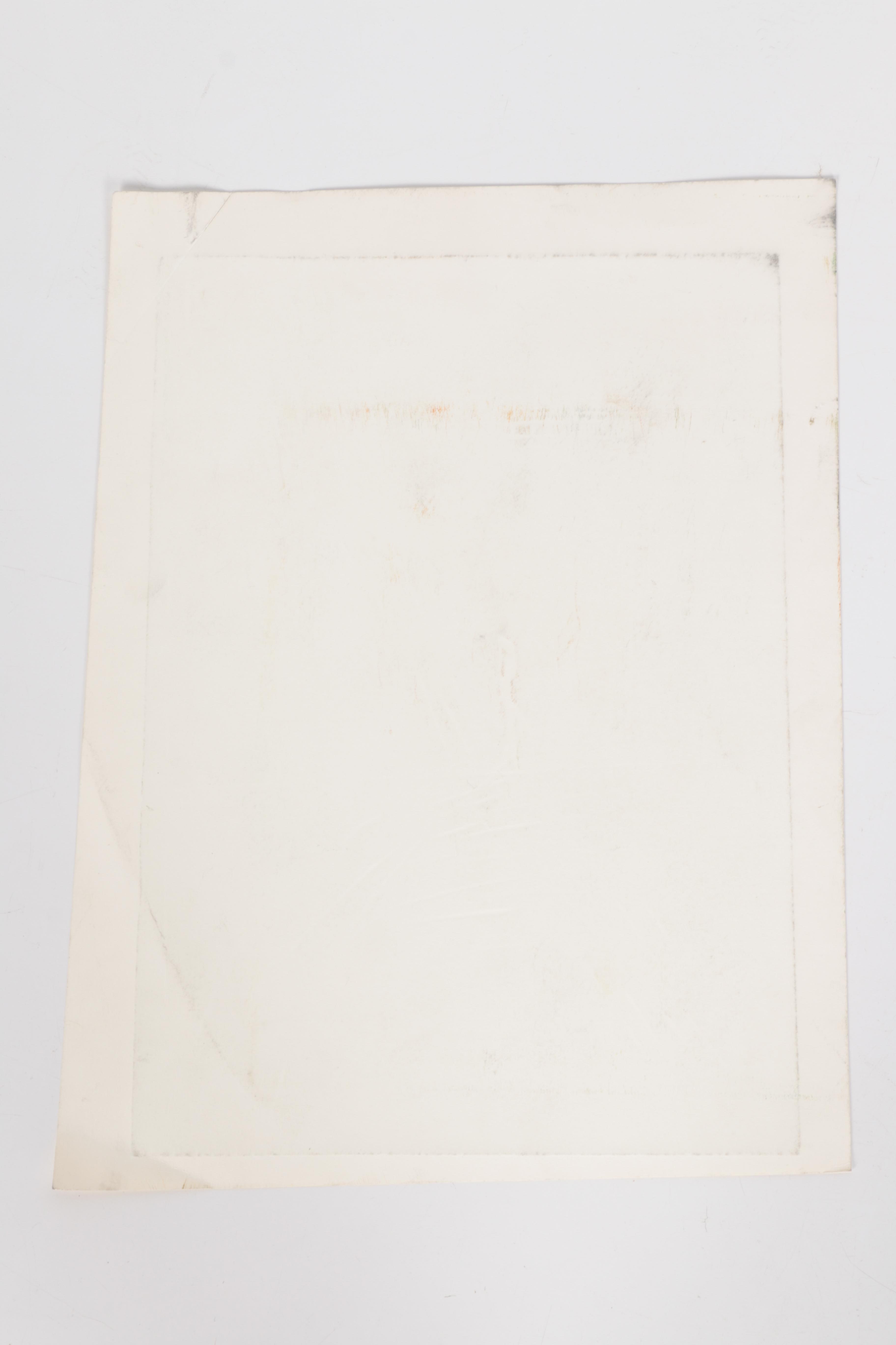 Abstract Relief Prints on Paper