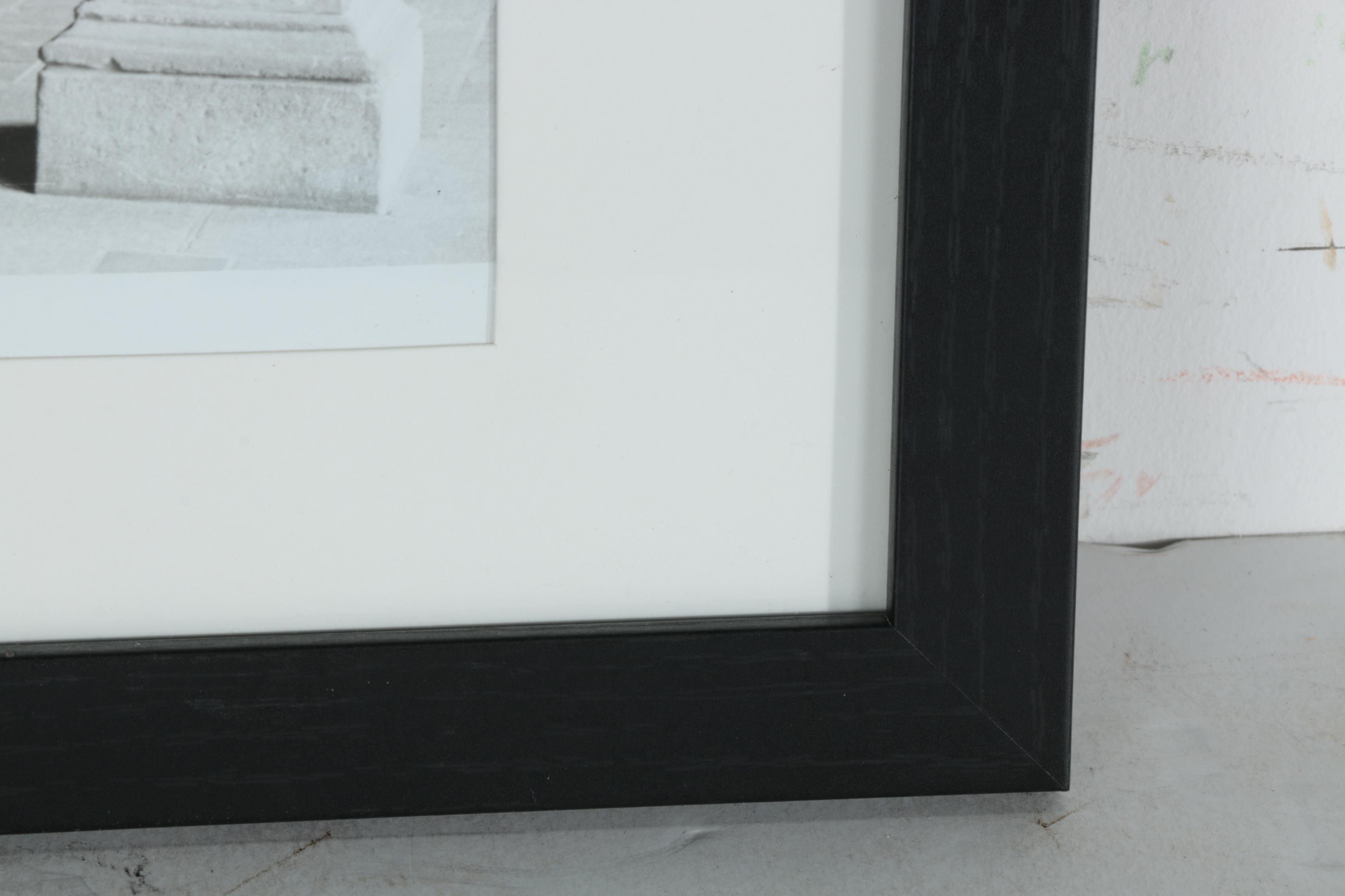 Black and White Photographs of Street Scenes