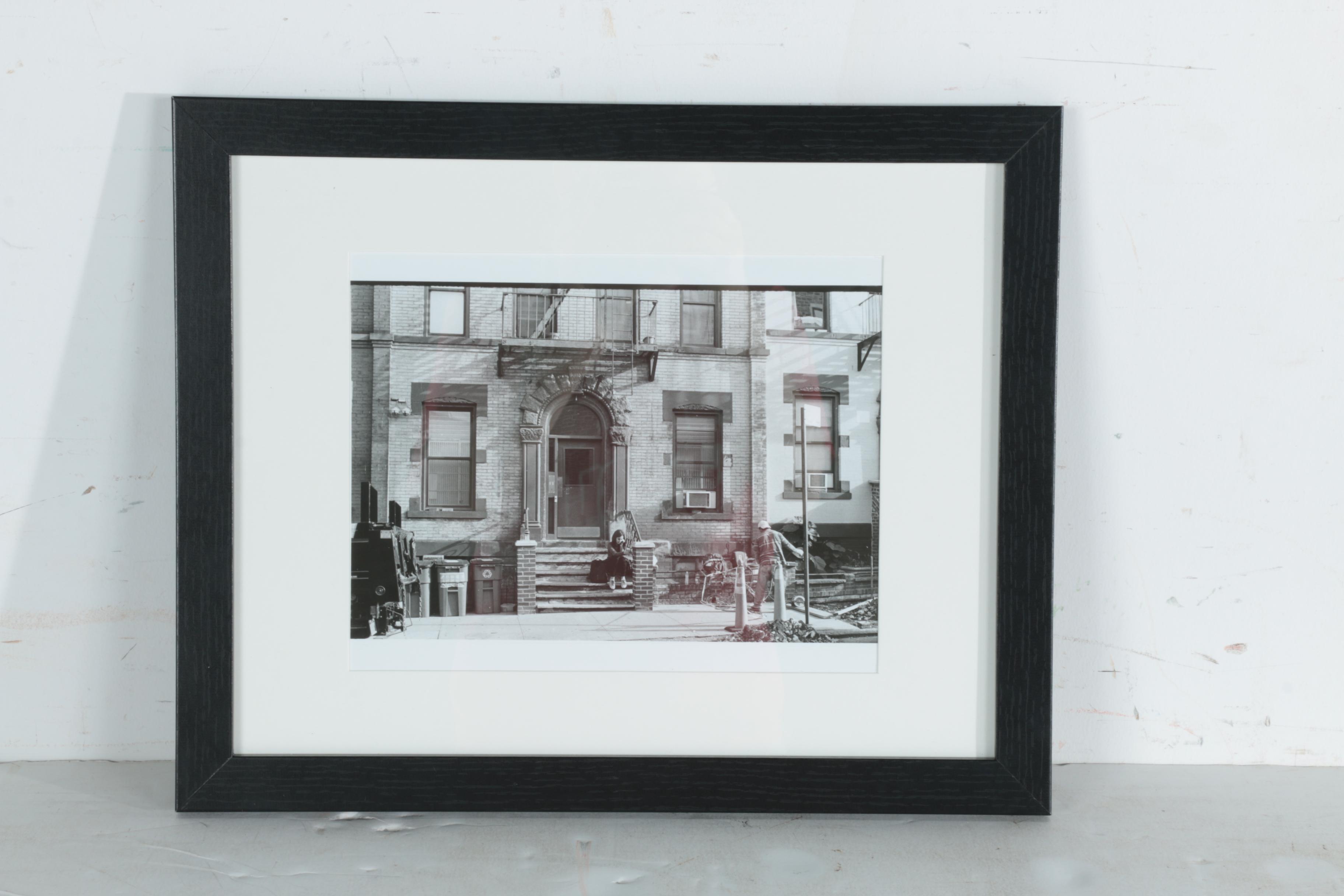 Black and White Photographs of Street Scenes