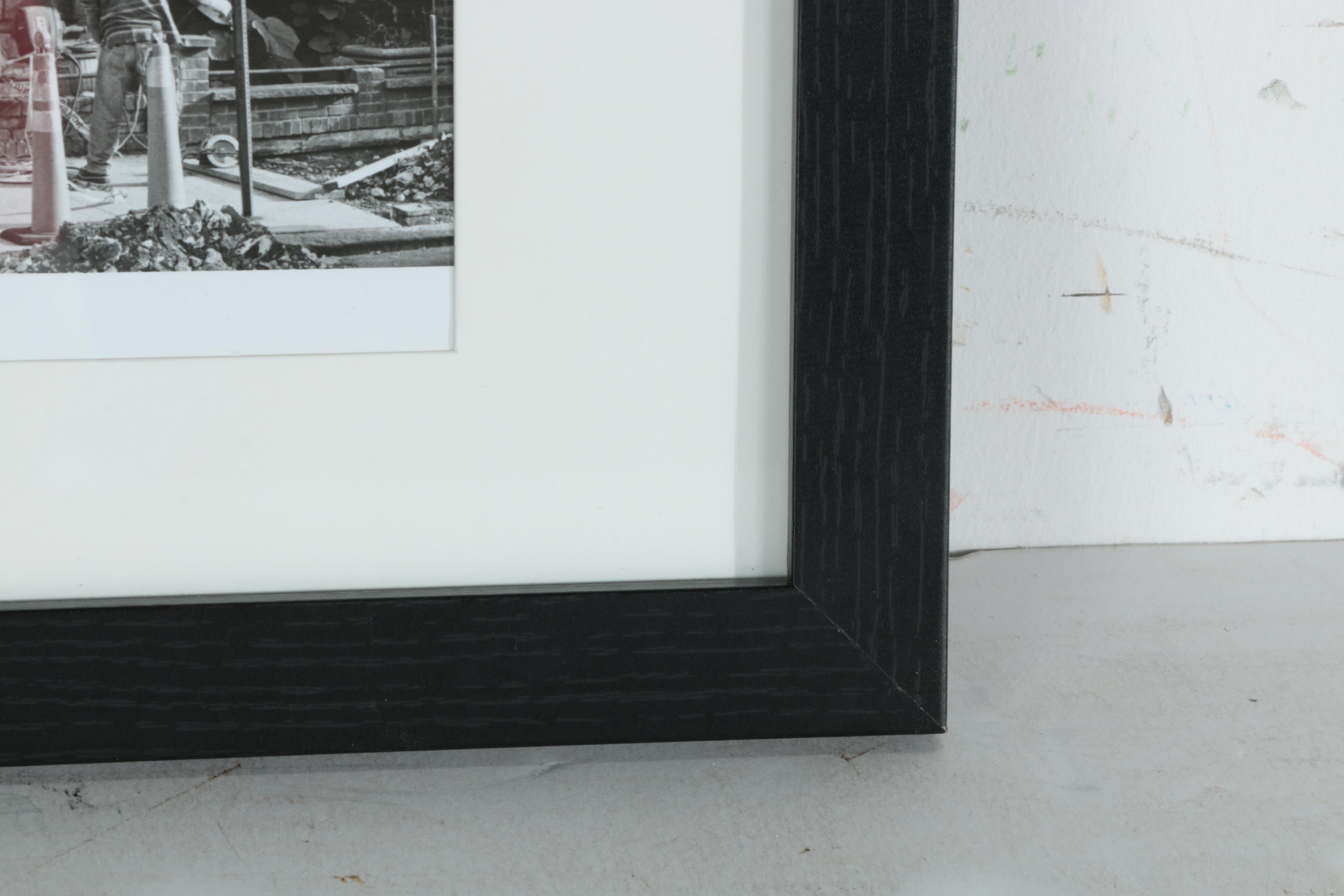 Black and White Photographs of Street Scenes